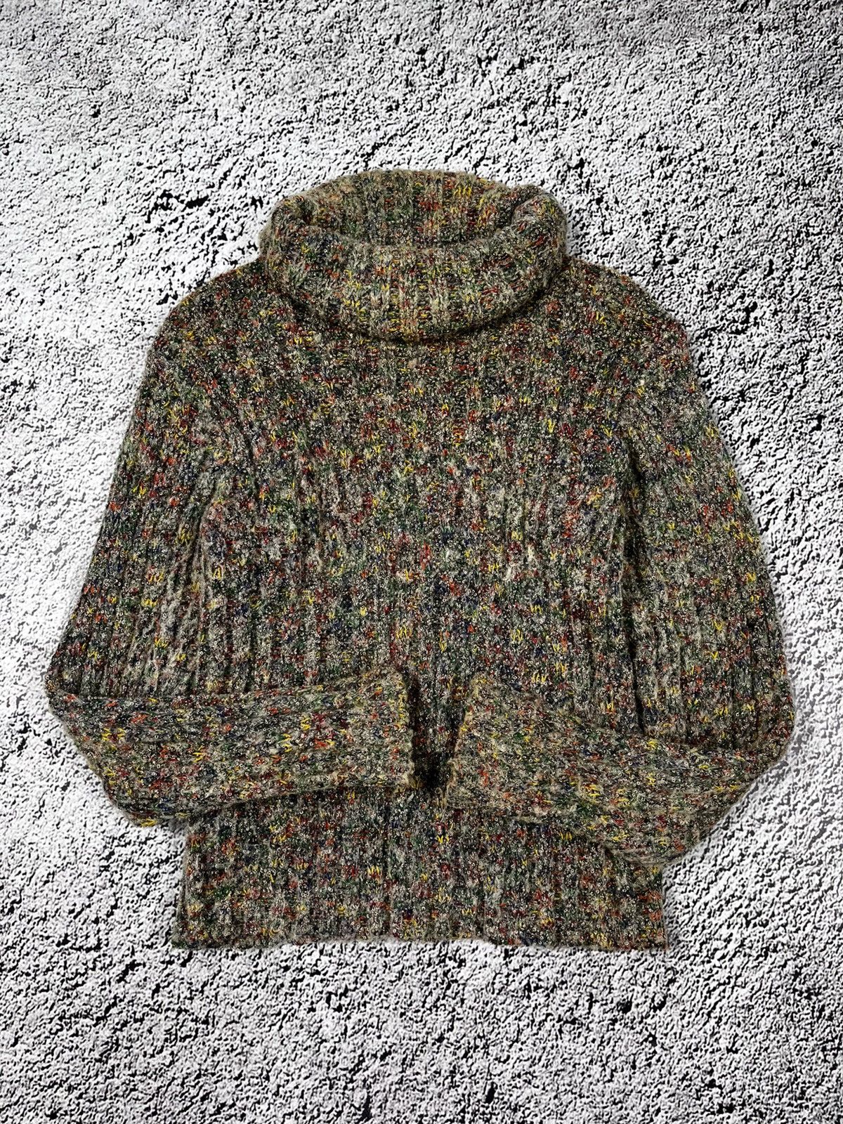 Vintage Vintage 00s Japanese style turtleneck sweater size M Size M / US 6-8 / IT 42-44 - 3 Thumbnail