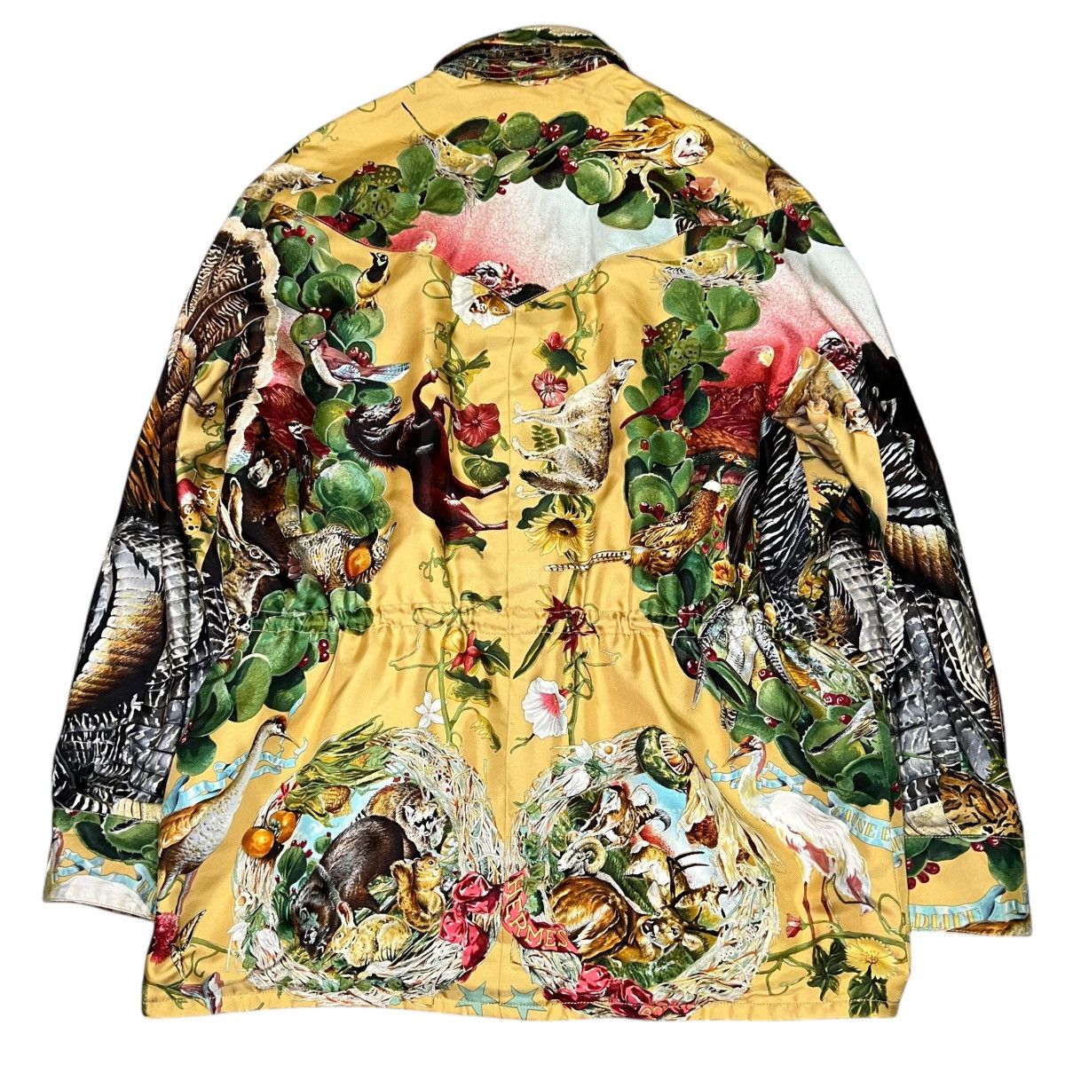Hermes Hermès 1992 Silk Reversible Jacket - Art by Kermit Oliver Size US M / EU 48-50 / 2 - 8 Thumbnail