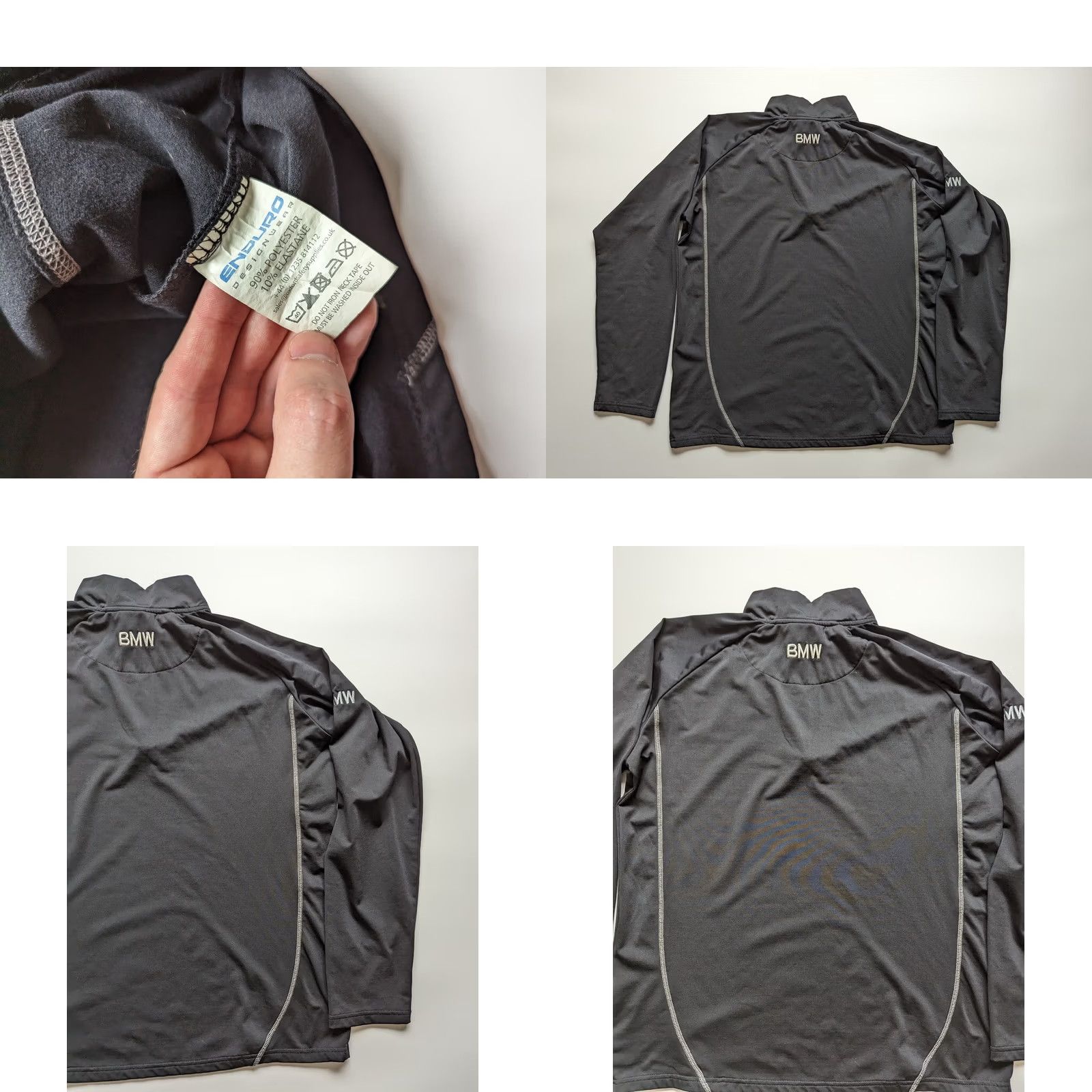 BMW BMW PERFORMANCE Jacket 1/4 Zip Black Size L Men Enduro Top Activewear SUV? Size US L / EU 52-54 / 3 - 8 Thumbnail