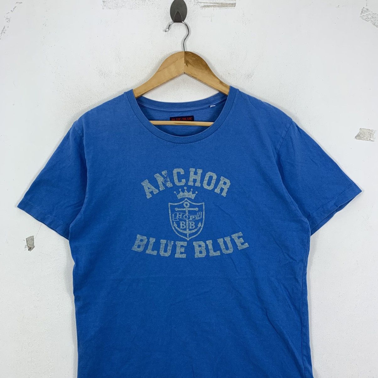 Blue Blue Japan BLUE BLUE ANCHOR Hr Market Japanese Brand ShortSleeve Tshirt Size US S / EU 44-46 / 1 - 3 Thumbnail