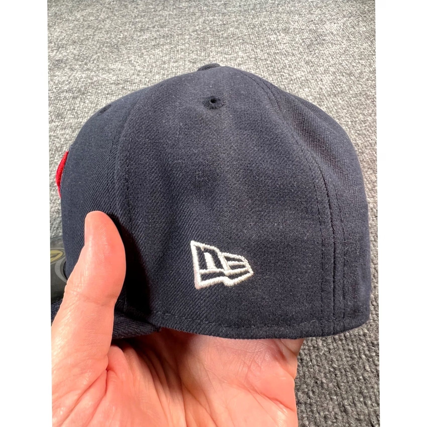 New Era New Era Houston Texans Hat Mens 7 1/4 Navy Blue 59FIFTY NFL On Field Fitted Cap Size ONE SIZE - 4 Thumbnail