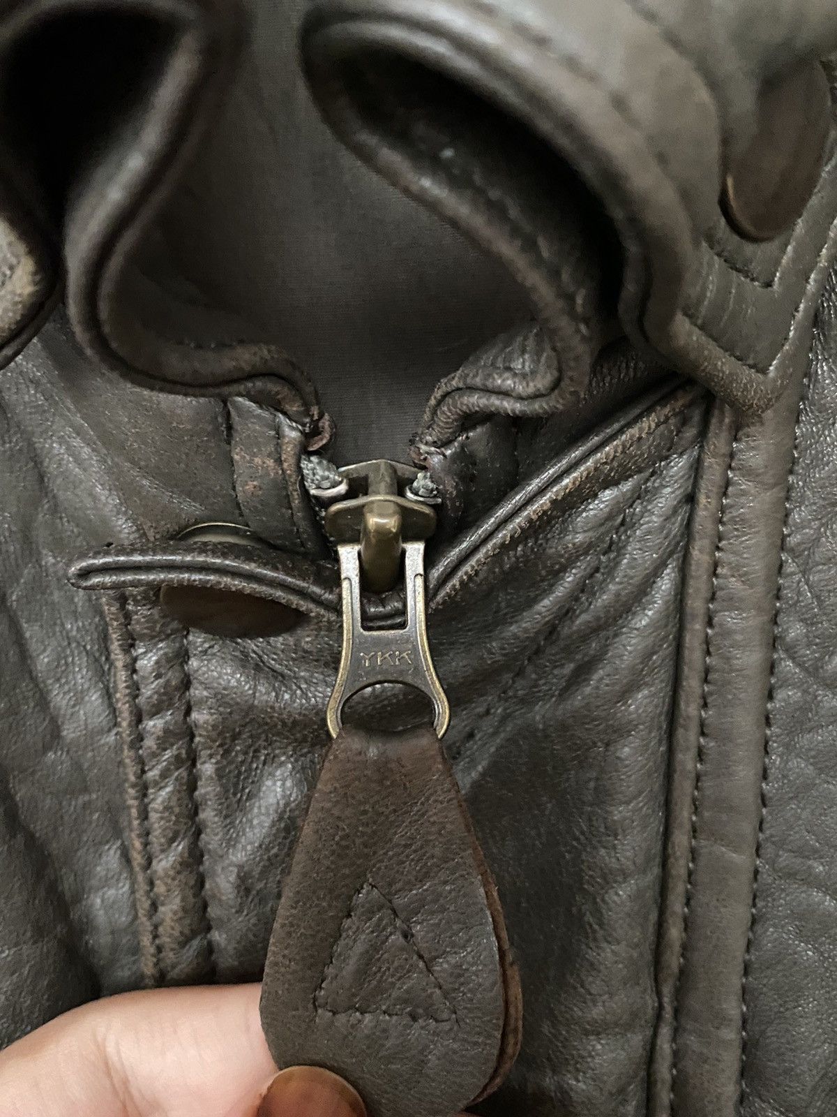 Hai Sporting Gear Vintage Brand Hai Sporting Gear Leather Jacket 1990s Size US M / EU 48-50 / 2 - 10 Thumbnail