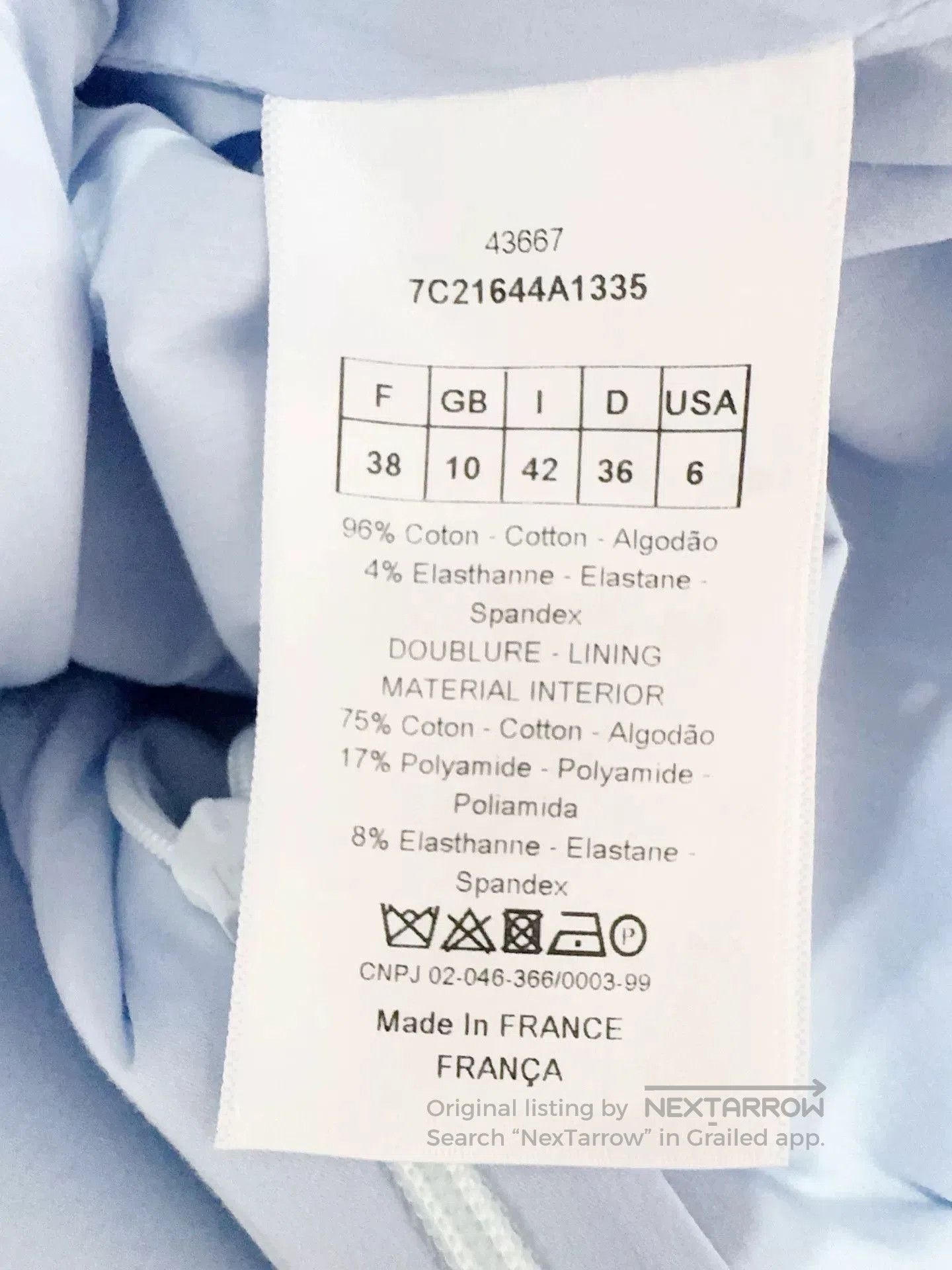 Dior Dior Women's Sky Blue Dress. Size S / US 4 / IT 40 - 5 Thumbnail