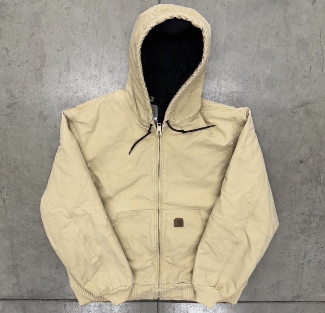 Carhartt RARE Vintage Carhartt Duck Jacket J130 Flannel Lined Rare Size US L / EU 52-54 / 3 - 1 Thumbnail