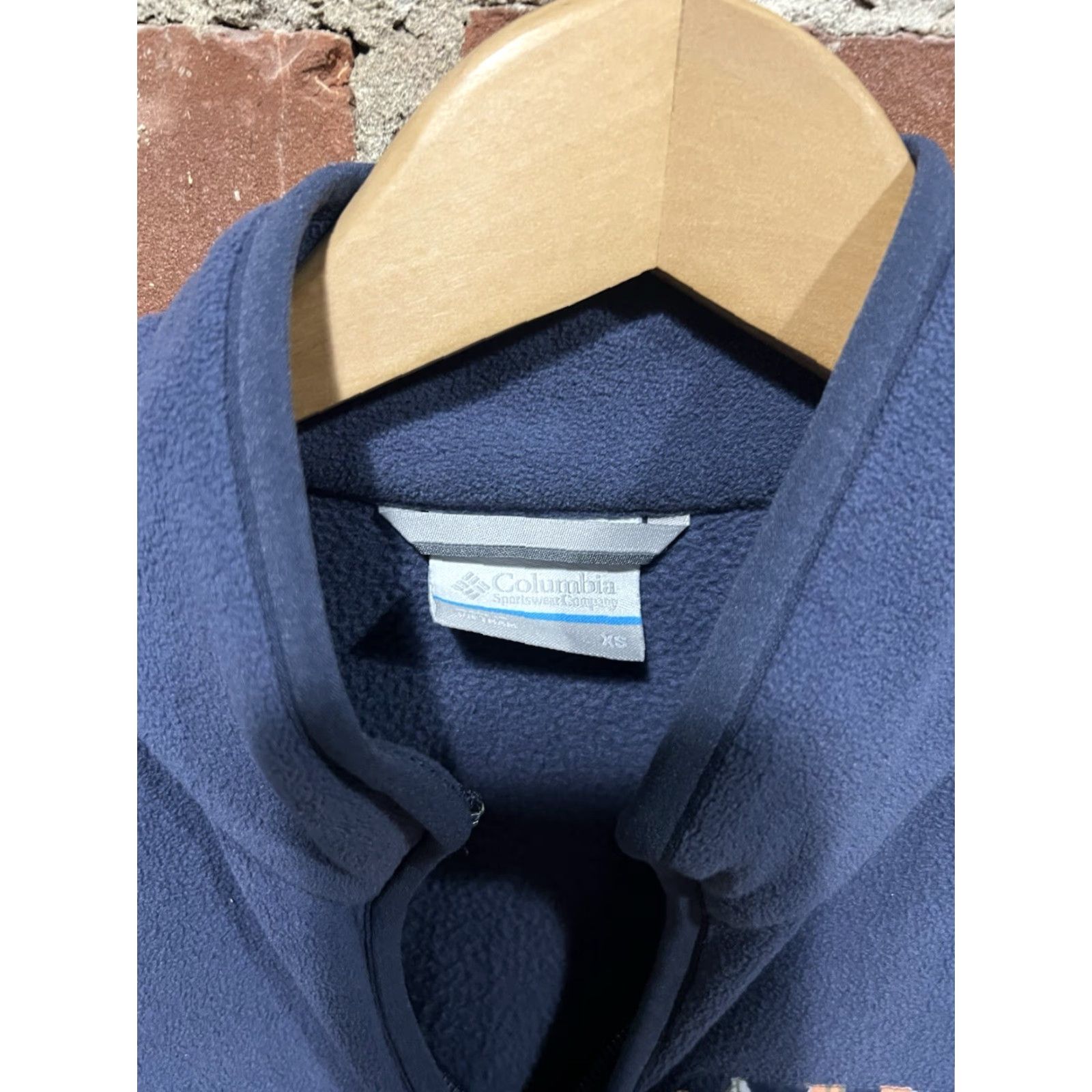 Vintage Columbia Womens Full Zip Fleece Jacket XS Blue Floral / Sweatshirt / Activewear / Floral / Fleece / Blue / XS / Columbia / Womens Size XS / US 0-2 / IT 36-38 - 3 Thumbnail