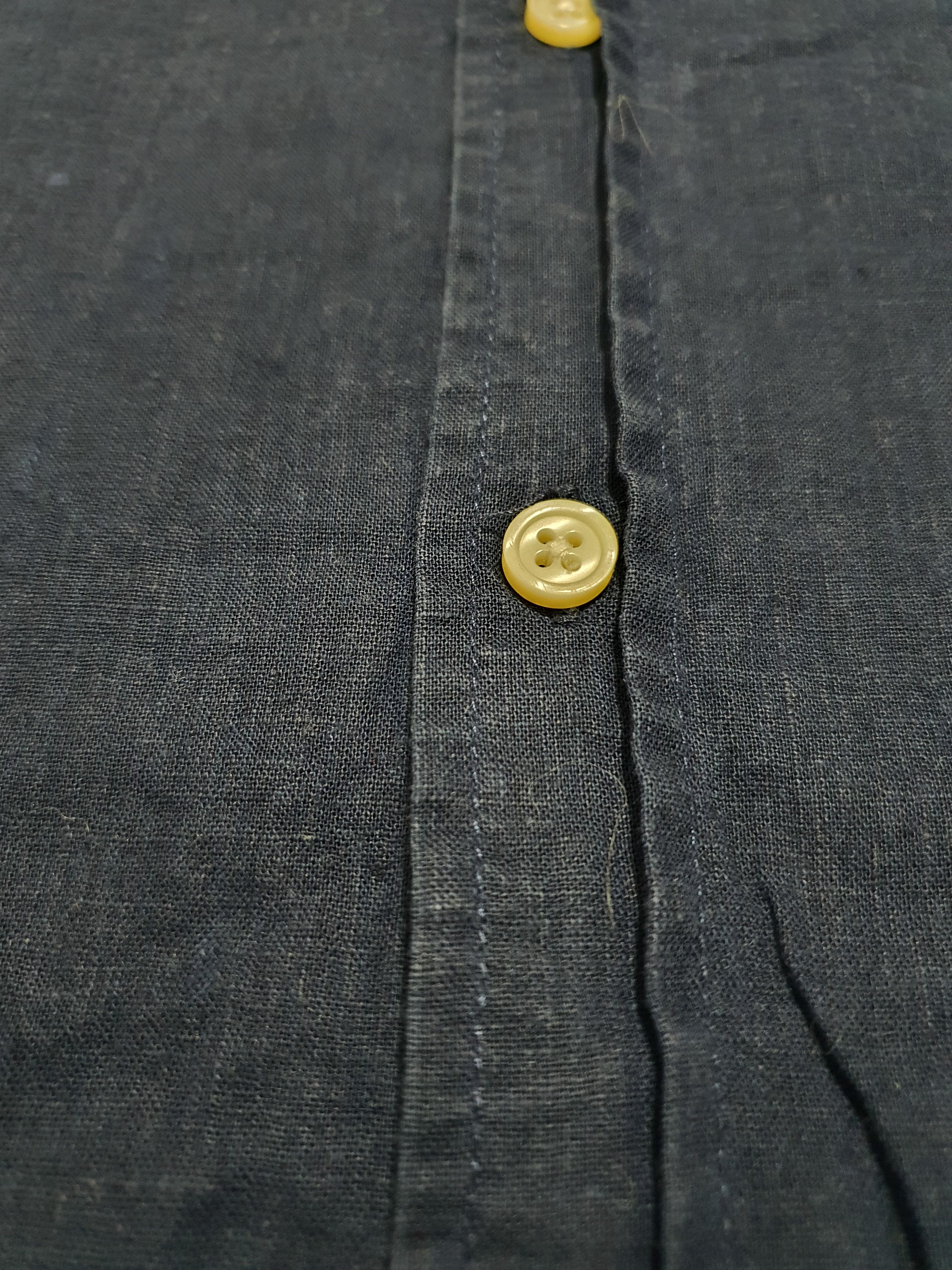 Global Work × Japanese Brand GLOBAL WORK 21/29 3QUARTER SLEEVE LINEN SHIRT Size L / US 10 / IT 46 - 7 Thumbnail