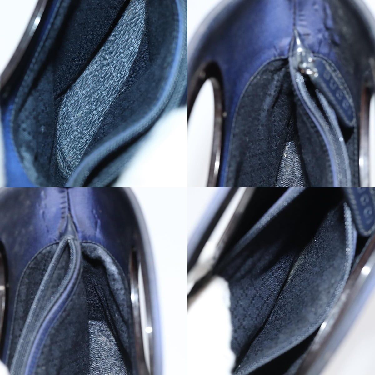 Gucci GUCCI Hand Bag Nylon Blue Size ONE SIZE - 11 Thumbnail