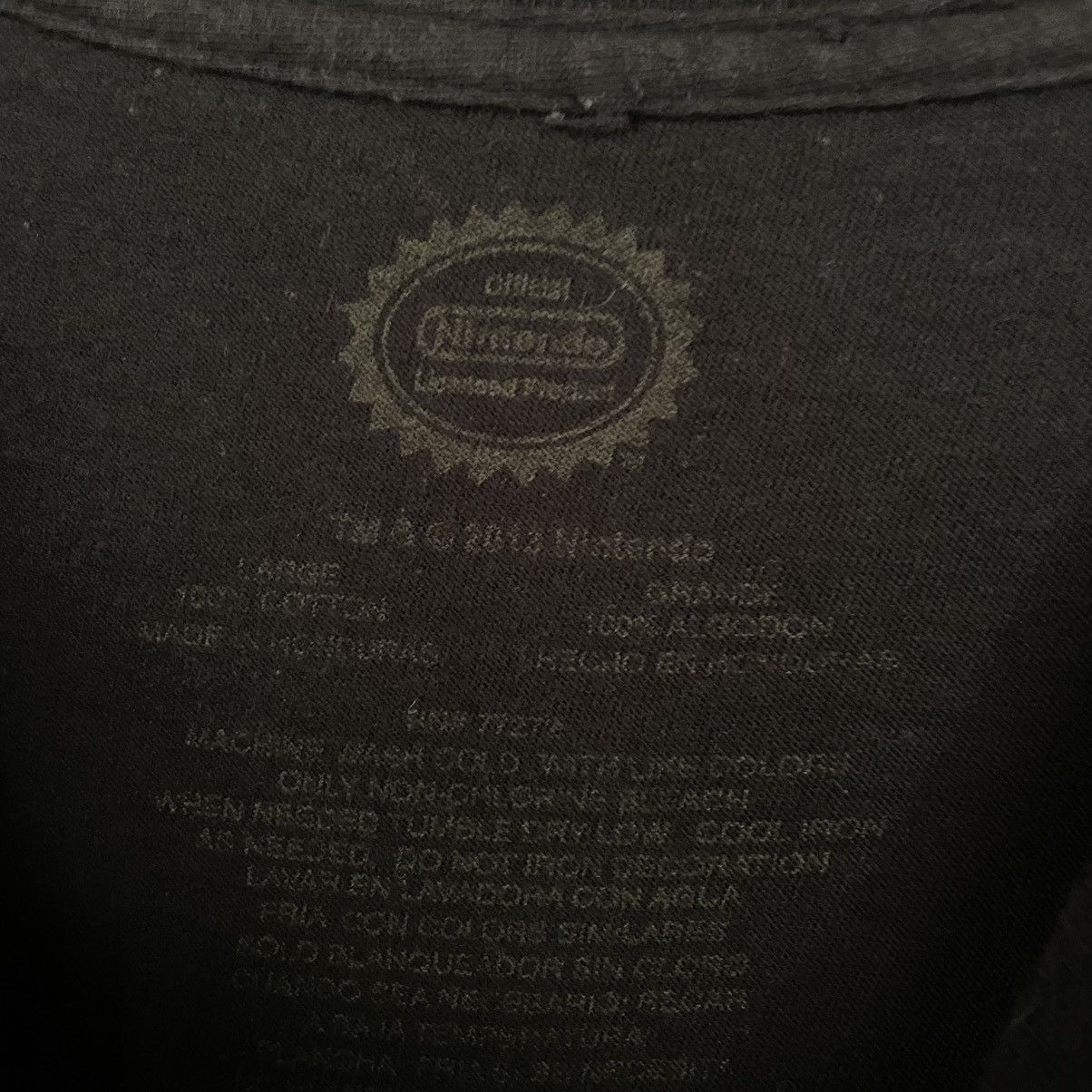 Nintendo × Vintage Y2K The Legend of Zelda: Ocarina of Time 3D Promo T Shirt Size US L / EU 52-54 / 3 - 3 Thumbnail