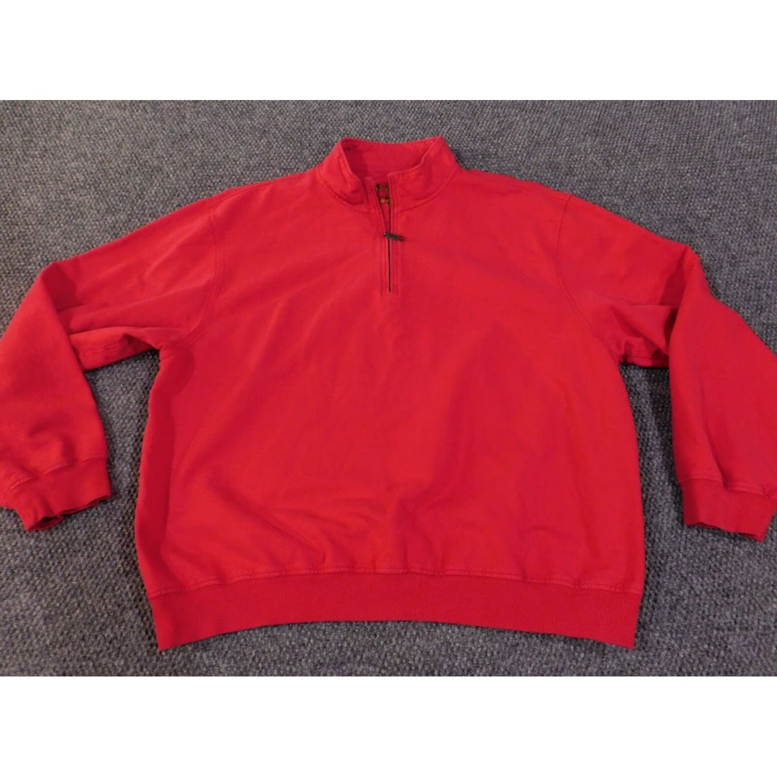 Orvis Orvis Sweater Mens 2XL Pink Mock Neck Knit Pullover Zipper Casual Outdoor Stretch Long Sleeve Regular Adult Mens Clothing Size US XXL / EU 58 / 5 - 4 Thumbnail