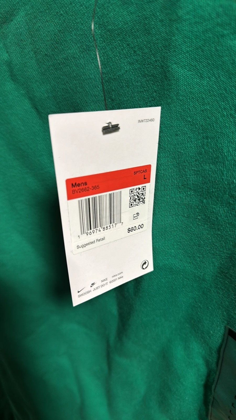 Nike Nike Men’s Crewneck Logo Crewneck Sweater Size US L / EU 52-54 / 3 - 4 Thumbnail