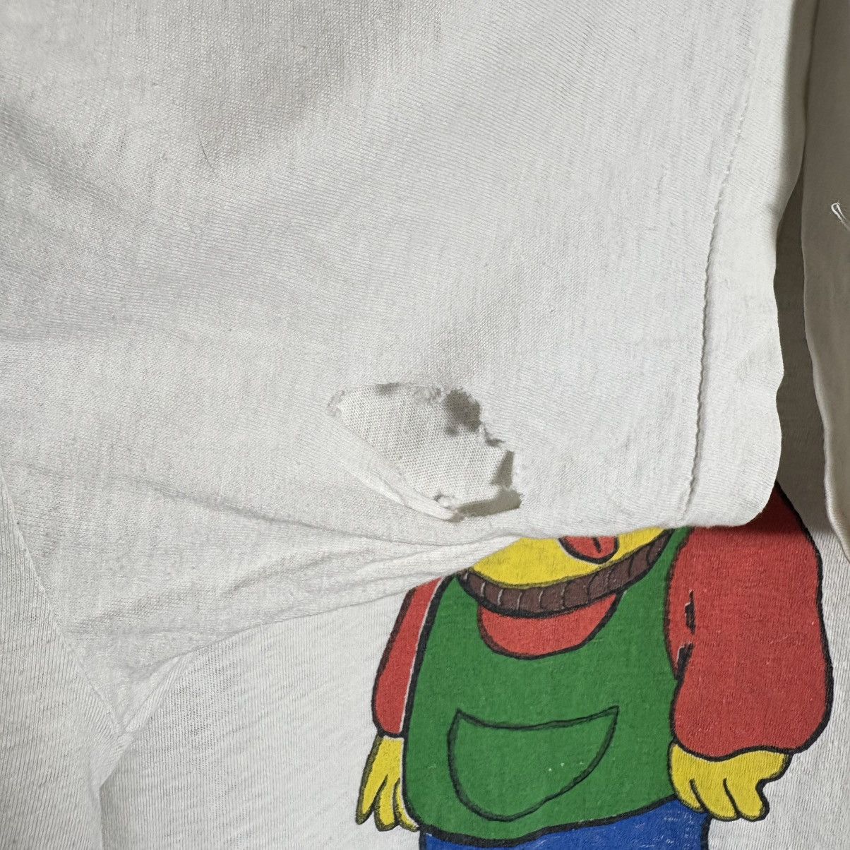 Vintage Vintage 90s Play Dead Cartoon Parody Graphic T-Shirt Size US XL / EU 56 / 4 - 9 Thumbnail