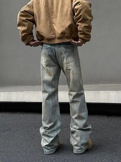 VIBE Baggy Wide Leg Denim Jeans Size US 30 / EU 46 - 4 Thumbnail