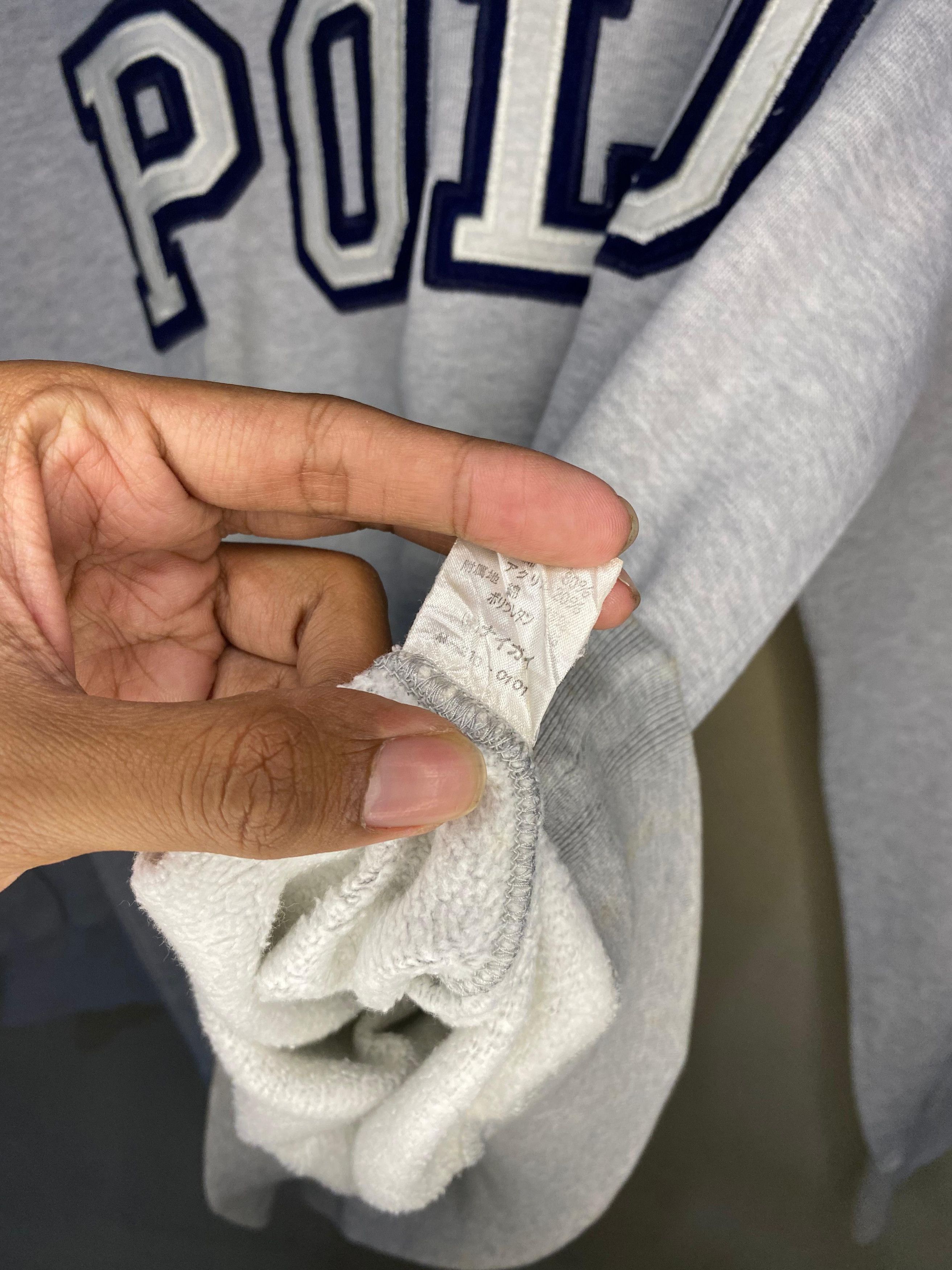 Polo Ralph Lauren Sweatshirt Crewneck Polo with "POLO" Size US L / EU 52-54 / 3 - 5 Thumbnail