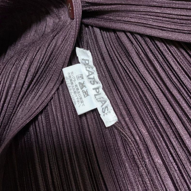 Issey Miyake Issey Miyake size:3 Brown pleated cardigan Size L / US 10 / IT 46 - 7 Thumbnail