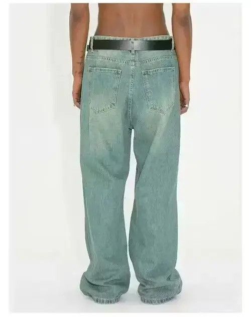 Japanese Brand × Jean Green Carpenter Baggy Denim Jeans Size US 30 / EU 46 - 2 Thumbnail