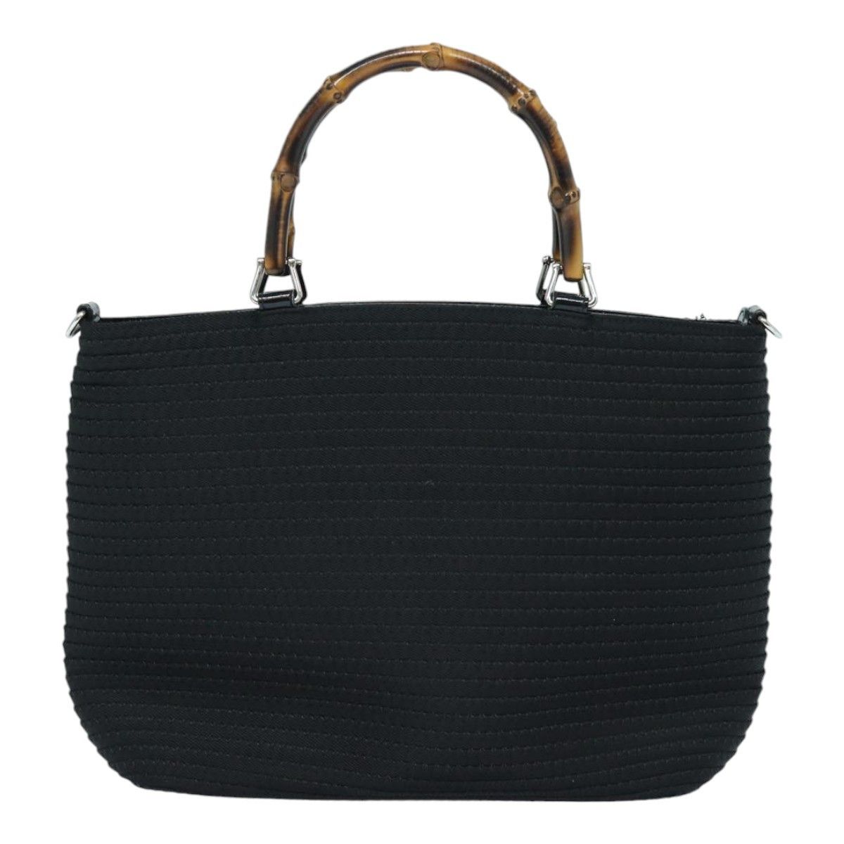Gucci Gucci Vintage Bamboo Handle Tote Canvas Size ONE SIZE - 1 Thumbnail