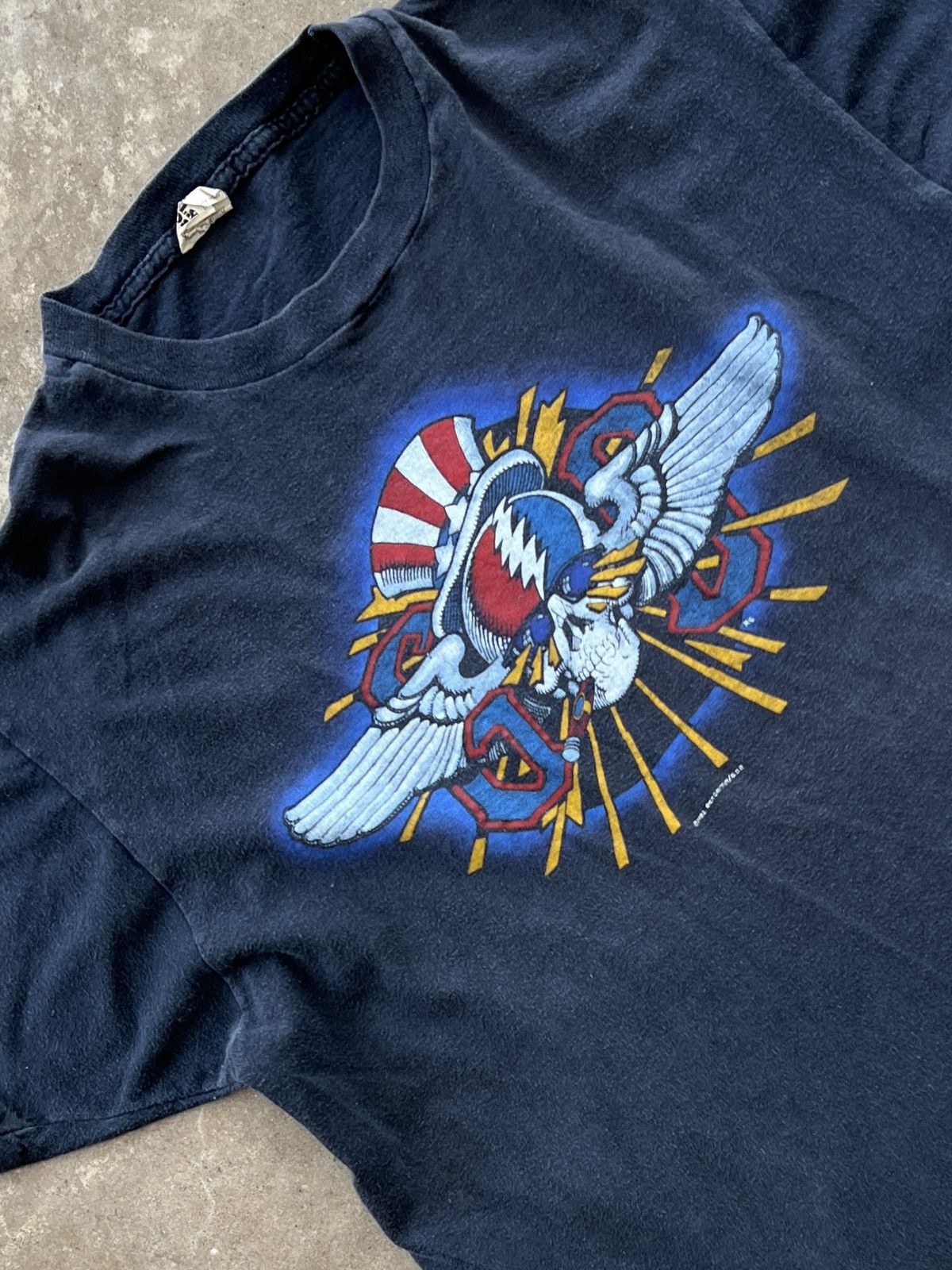 Band Tees Vintage 1982 Grateful Dead Uncle Sam Summer Tour Tee XL Size US XL / EU 56 / 4 - 1 Thumbnail