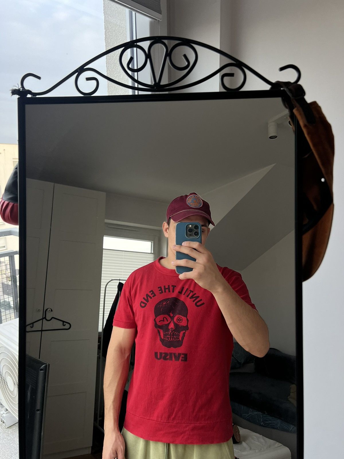 Evisu 00’s EVISU YAMANE UNTIL THE END SKULL LOGO TEE Y2K Size US M / EU 48-50 / 2 - 2 Thumbnail