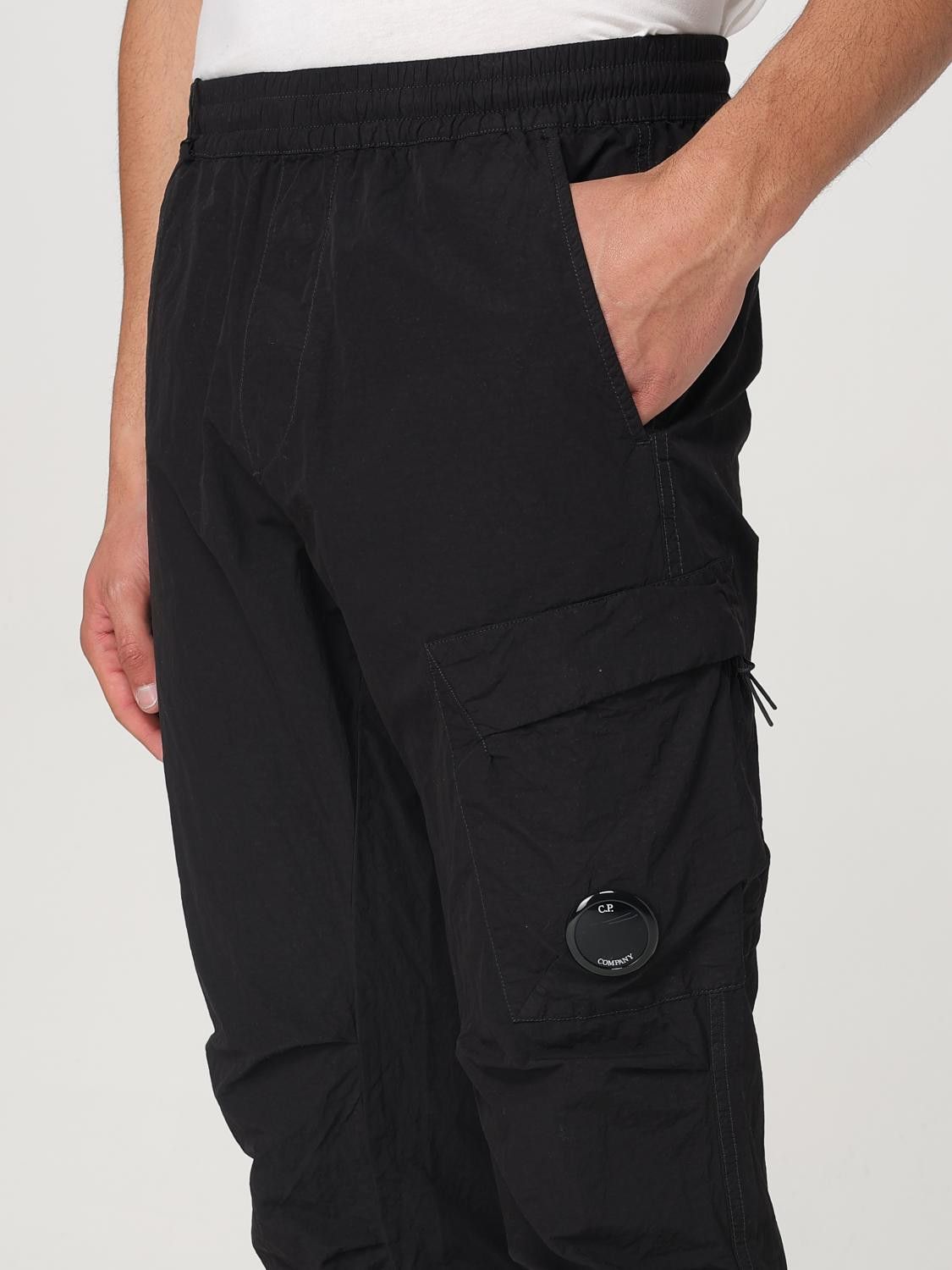 C.P. Company o1s22i1n0925 Chrome-R Cargo Pants in Black Size US 32 / EU 48 - 4 Thumbnail