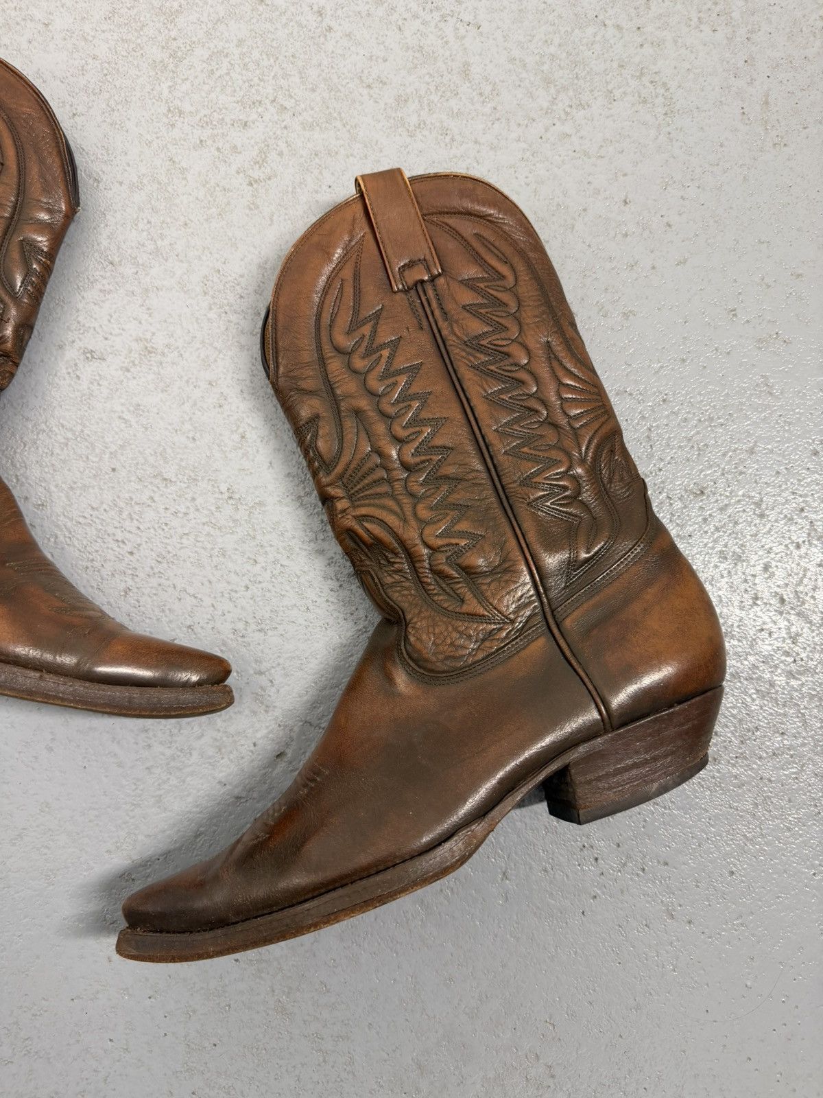 Cowboy Equipment Botas Romero Leather Cowboy Boots Size US 9.5 / EU 42-43 - 5 Thumbnail