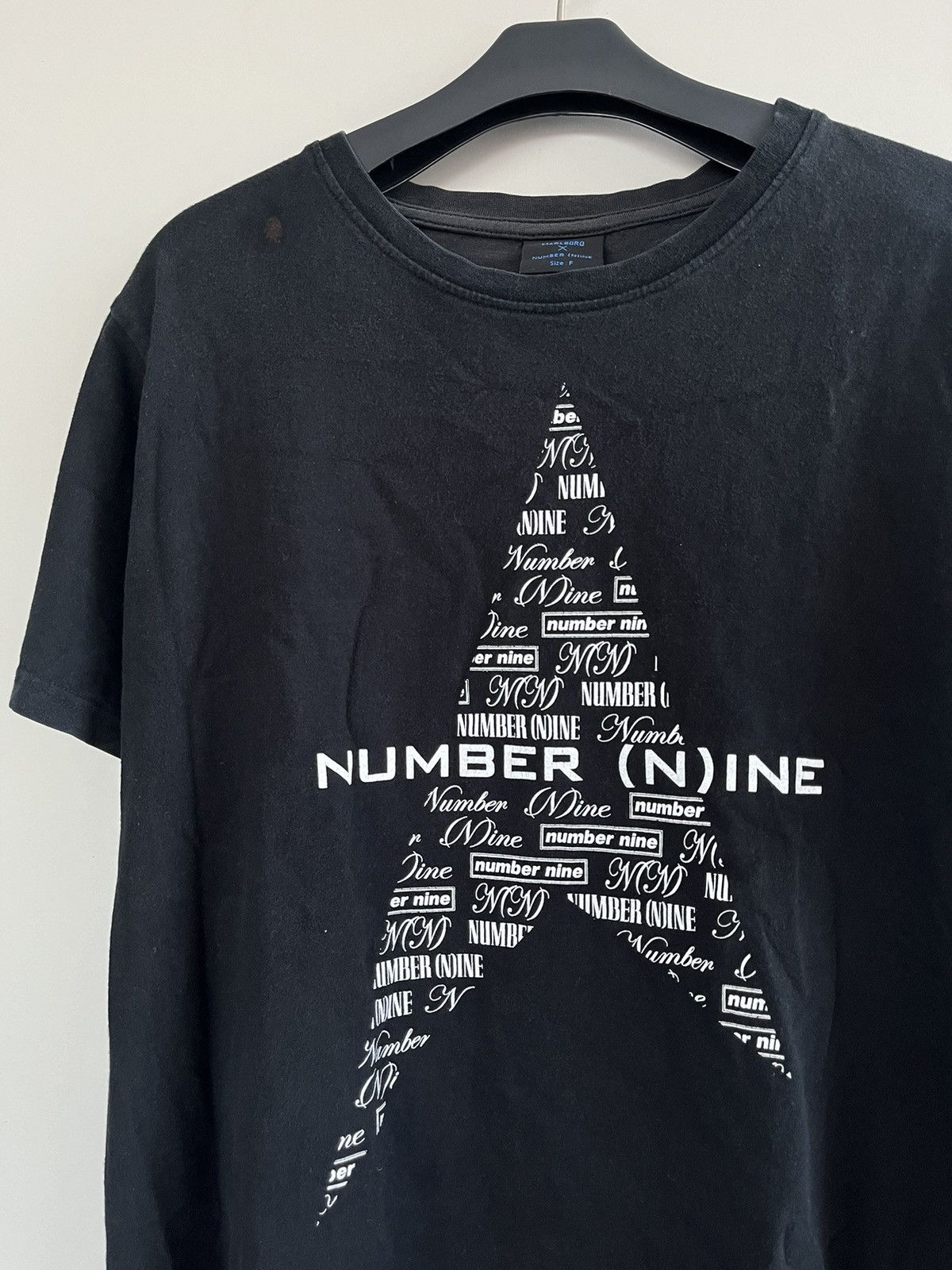 Number (N)ine NUMBER (N)INE MARLBORO POEM STAR JAPANESE T-SHIRT Size US M / EU 48-50 / 2 - 4 Thumbnail