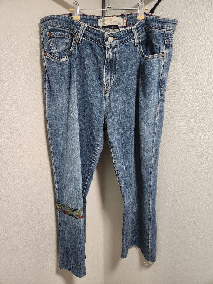 Levi's levi`s 515 nouveau boot cut Upcycled jeans Size US 32 / EU 48 - 1 Thumbnail