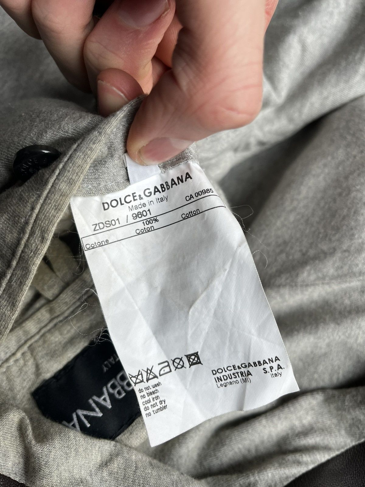 Dolce & Gabbana Dolce & Gabbana AW 2003 Denim Jacket - Faded Blue Size US L / EU 52-54 / 3 - 9 Thumbnail