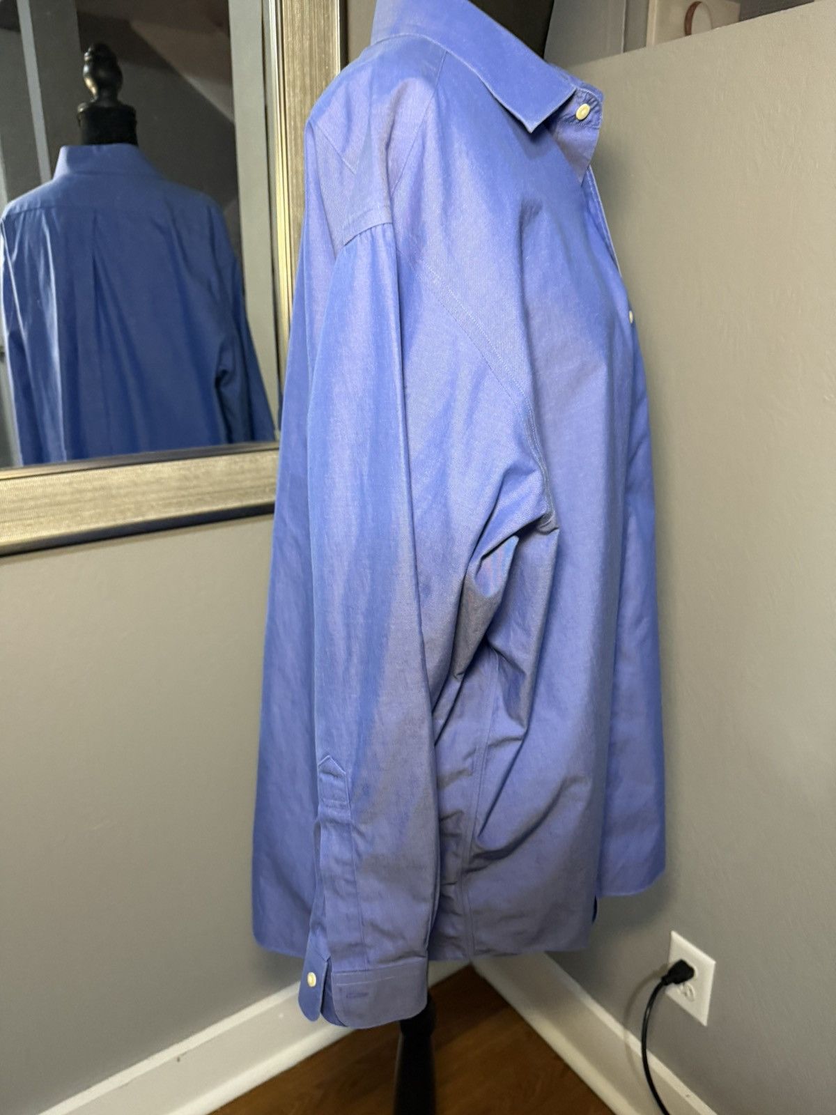 Brooks Brothers Brooks Brother Madison Blue Non Iron Button Down Shirt XL 17 Size US XL / EU 56 / 4 - 4 Thumbnail