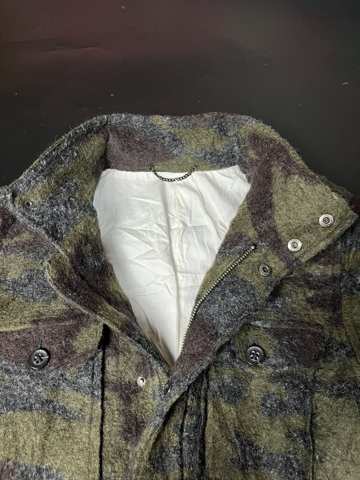 Final Home × If Six Was Nine × Japanese Brand Japanese 291295=Homme army wool jacket Size US M / EU 48-50 / 2 - 9 Thumbnail