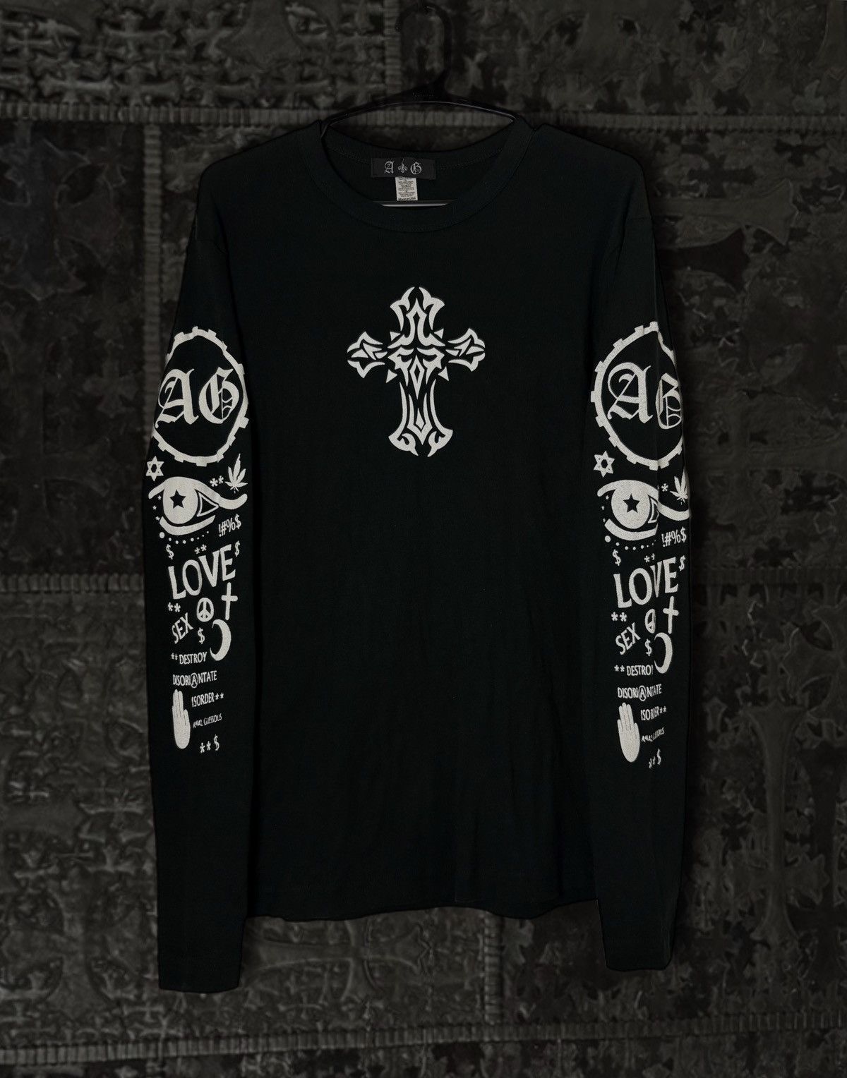 A&G Rock A&G Rock n Roll Couture Giant Cross Long Sleeve Size US M / EU 48-50 / 2 - 1 Thumbnail
