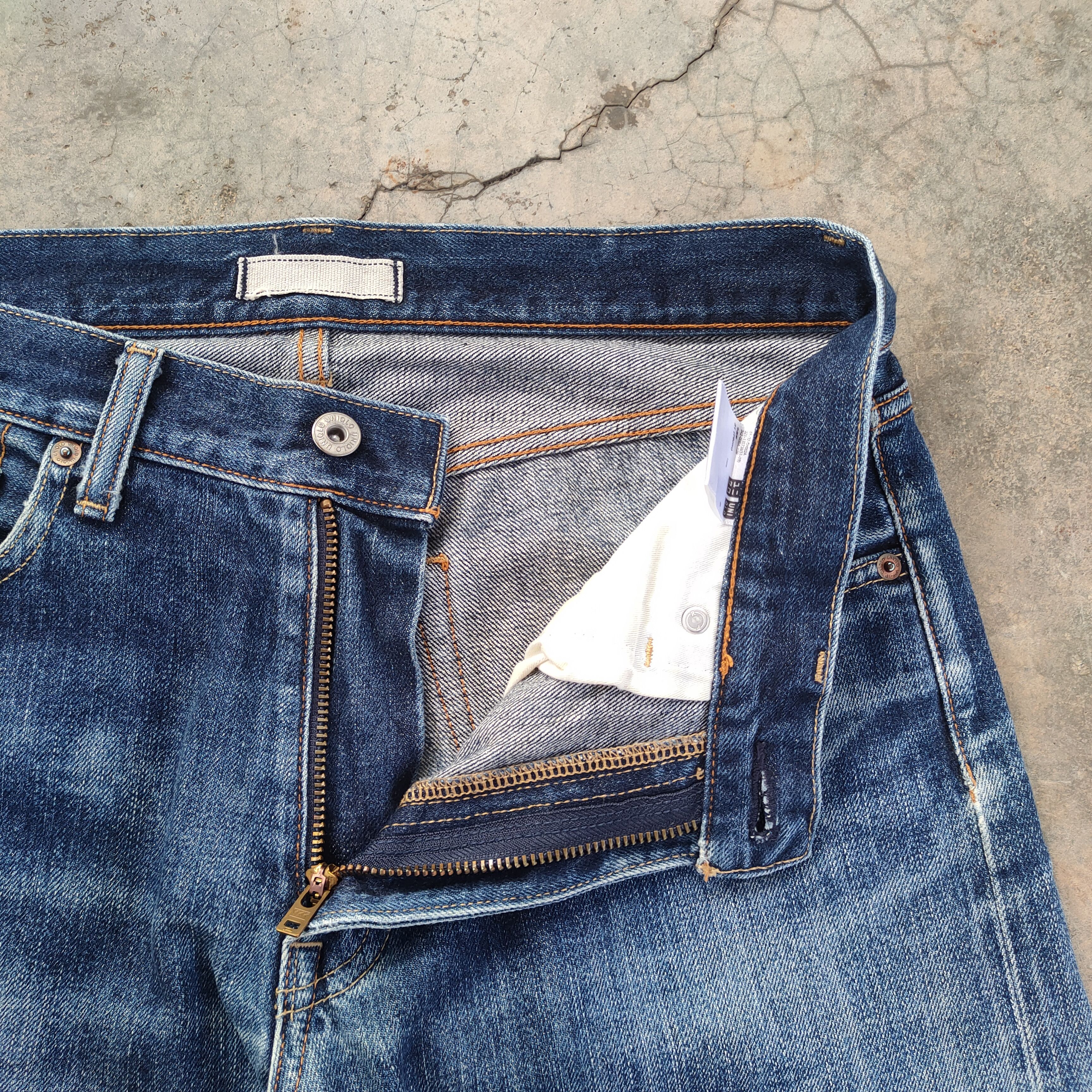 Japanese Brand W32 VINTAGE JAPANESE DISTRESSED FADED JEANS PANTS Size US 32 / EU 48 - 7 Thumbnail