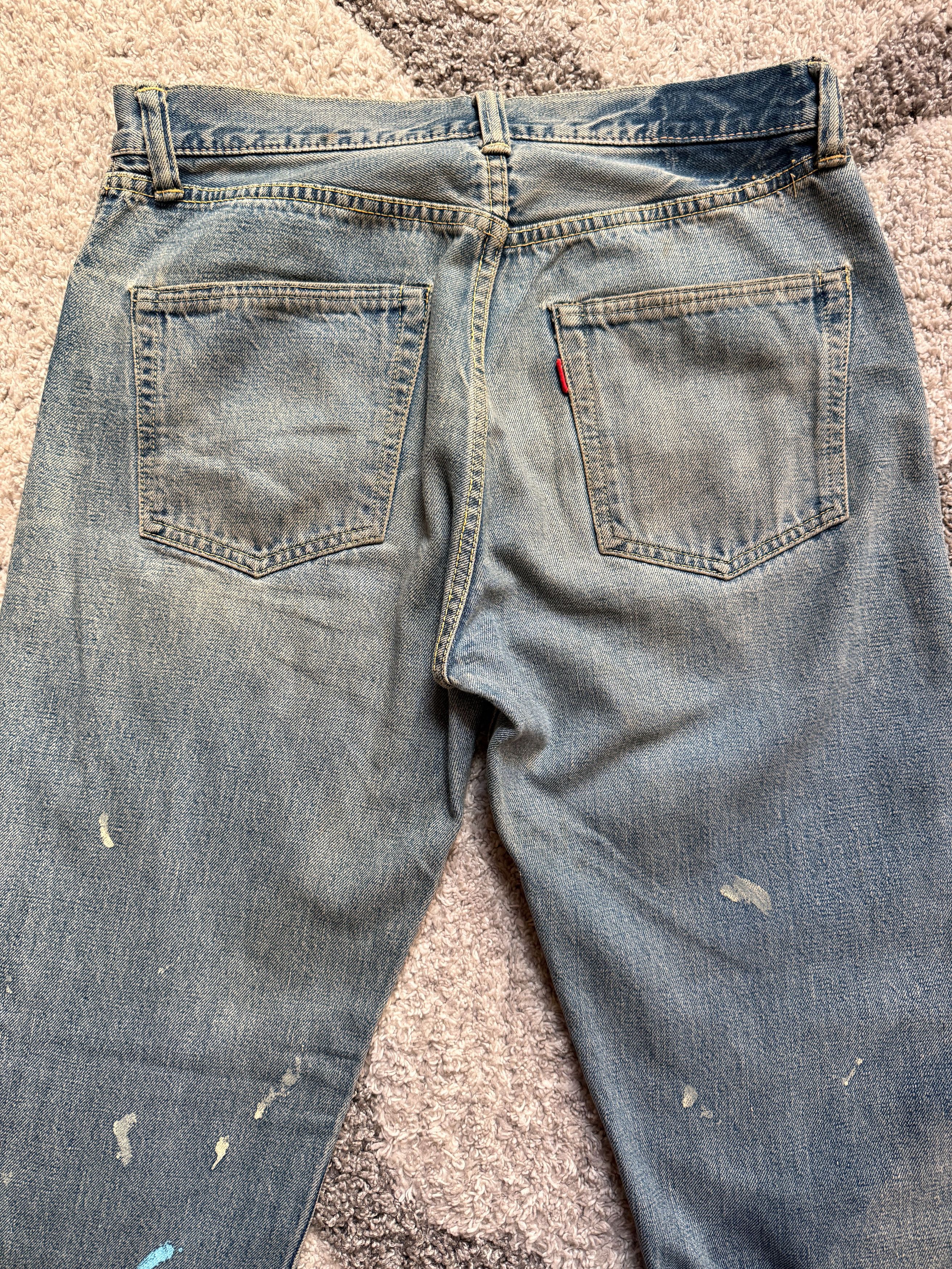 Japanese Brand × Vintage × Warehouse Warehouse Japan Double Knee Vintage Jeans Punk Grunge Chrome Size US 30 / EU 46 - 11 Thumbnail
