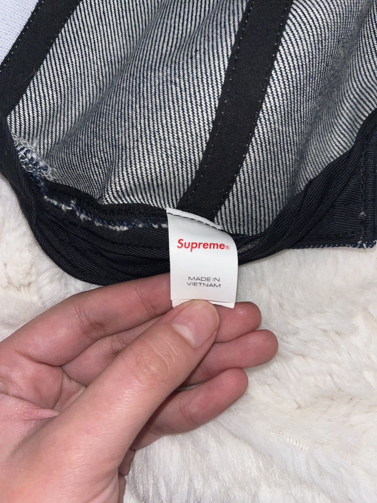 Supreme Supreme rhinestone 5 panel denim Size ONE SIZE - 5 Thumbnail