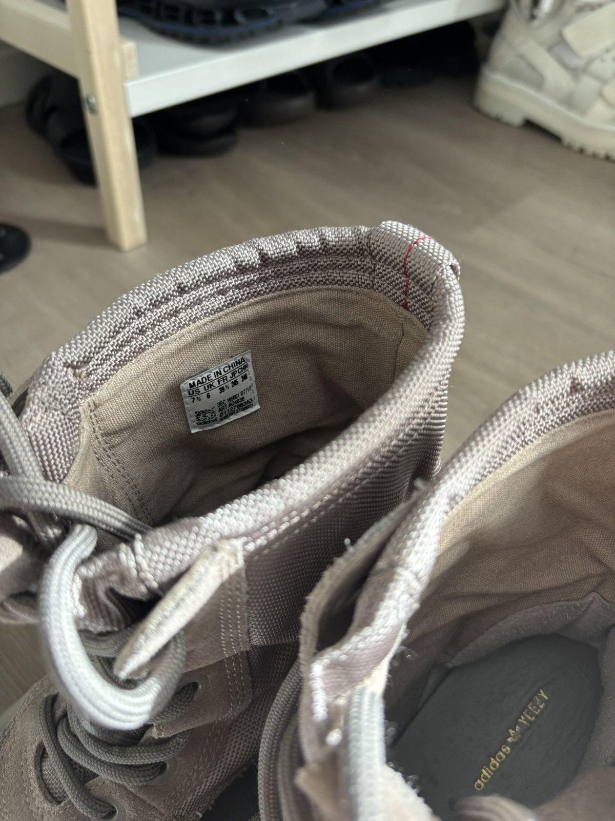 adidas gazelle silver green womens Shop Black Mens adidas Yeezy 500 High Tactical Boots – Shoebacca main image 1
