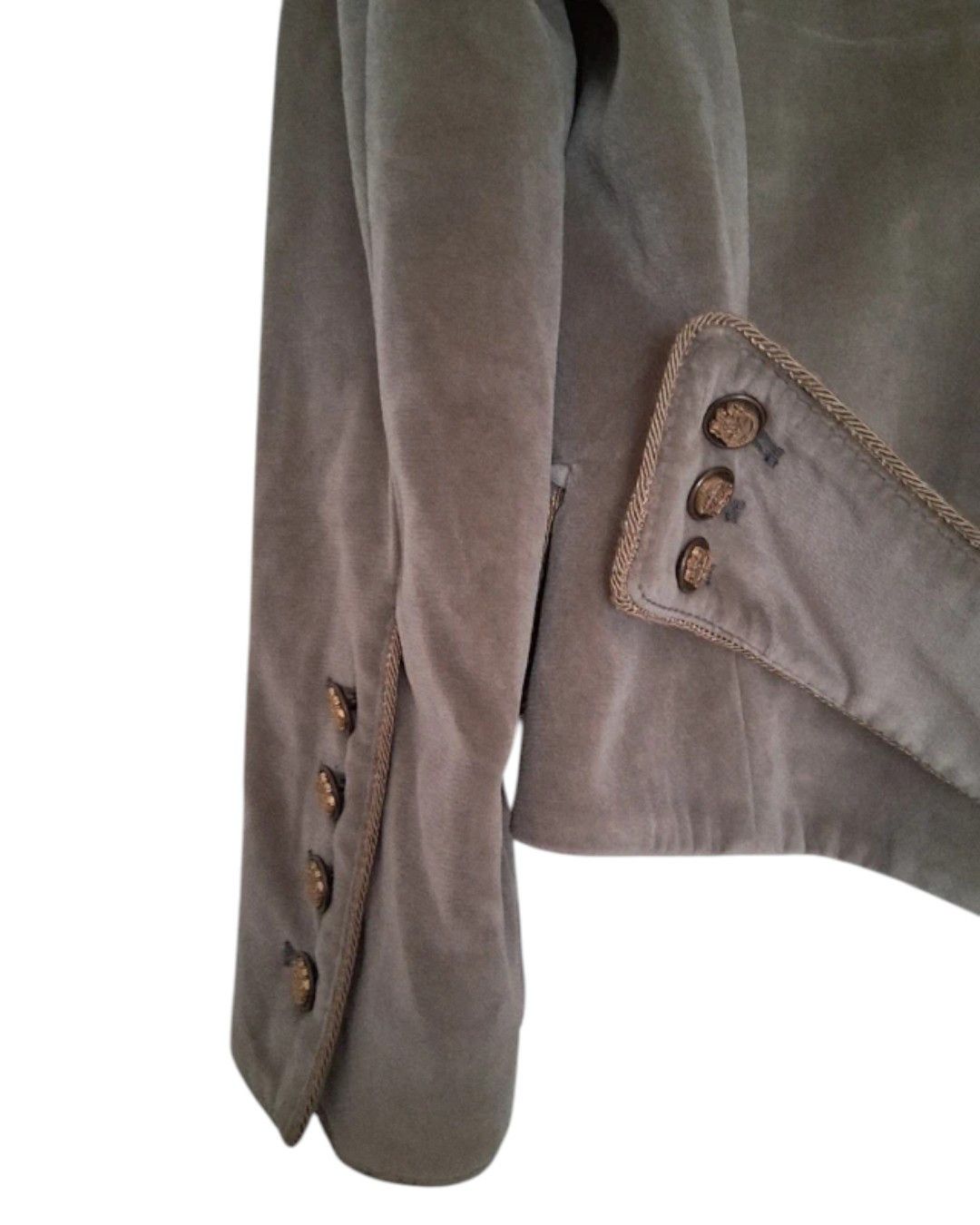Dolce & Gabbana F/W 2006 RUNWAY VELVET NAPOLEON HUSSAR JACKET Size S / US 4 / IT 40 - 9 Thumbnail