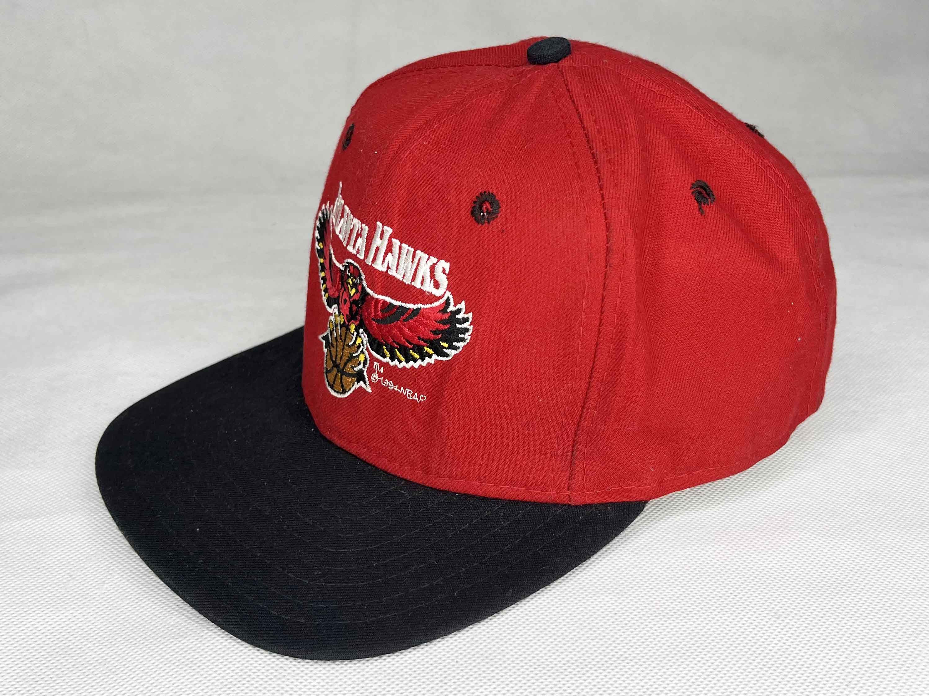 New Era Vintage New Era NBA Atlanta Hawks Snapback Cap Hat Size ONE SIZE - 3 Thumbnail