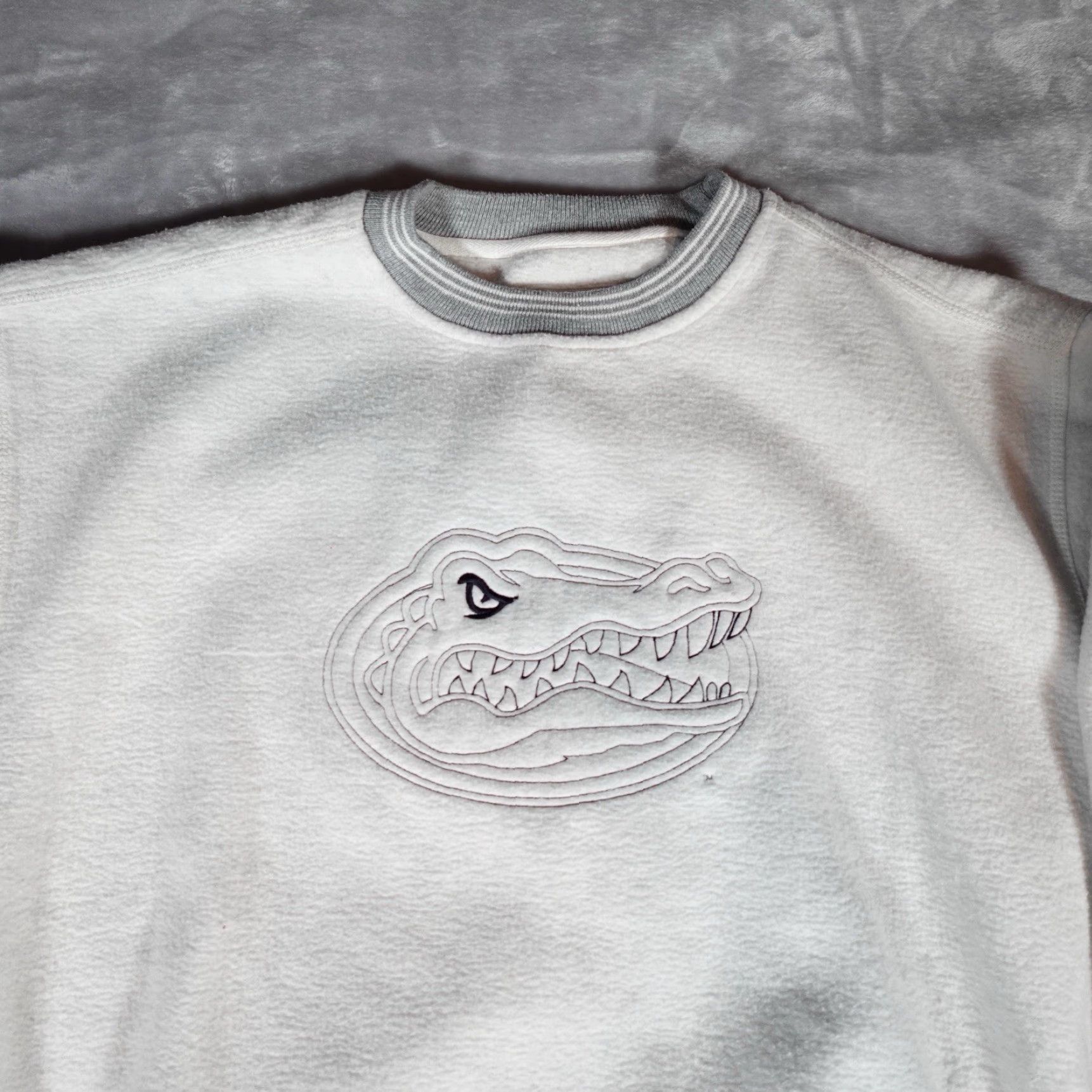 Vintage Vintage Florida Gators Reverse Fleece Sweatshirt Mens L College Gray Y2K Size US L / EU 52-54 / 3 - 2 Thumbnail