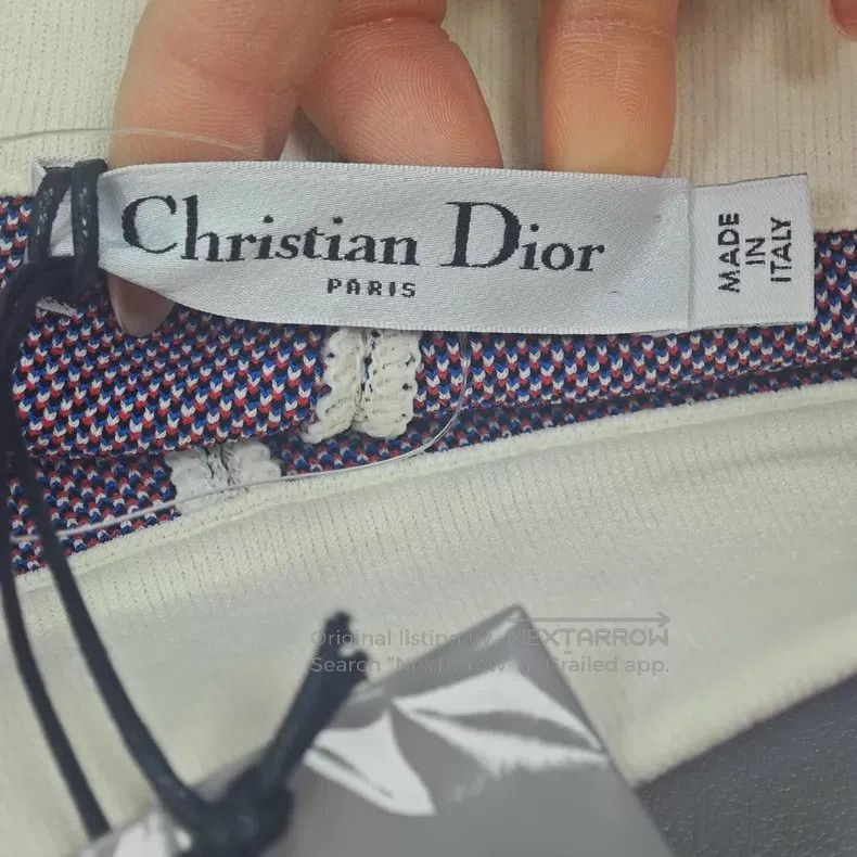 Dior Dior Beige letter cycling shorts Size 42" / US 20 - 5 Thumbnail