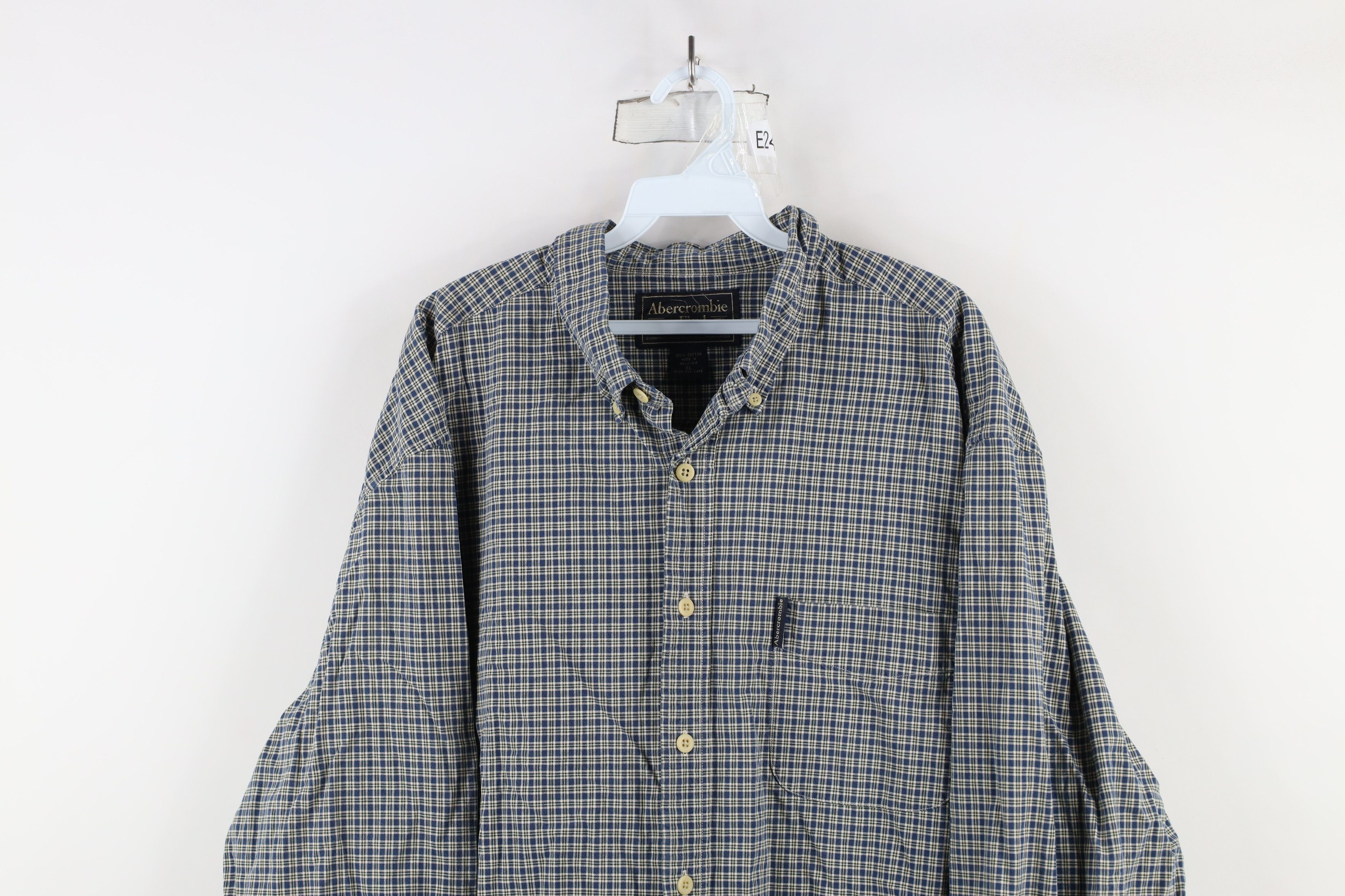 Abercrombie & Fitch × Vintage Vintage 90s Abercrombie & Fitch Collared Button Down Shirt Size US XL / EU 56 / 4 - 2 Thumbnail