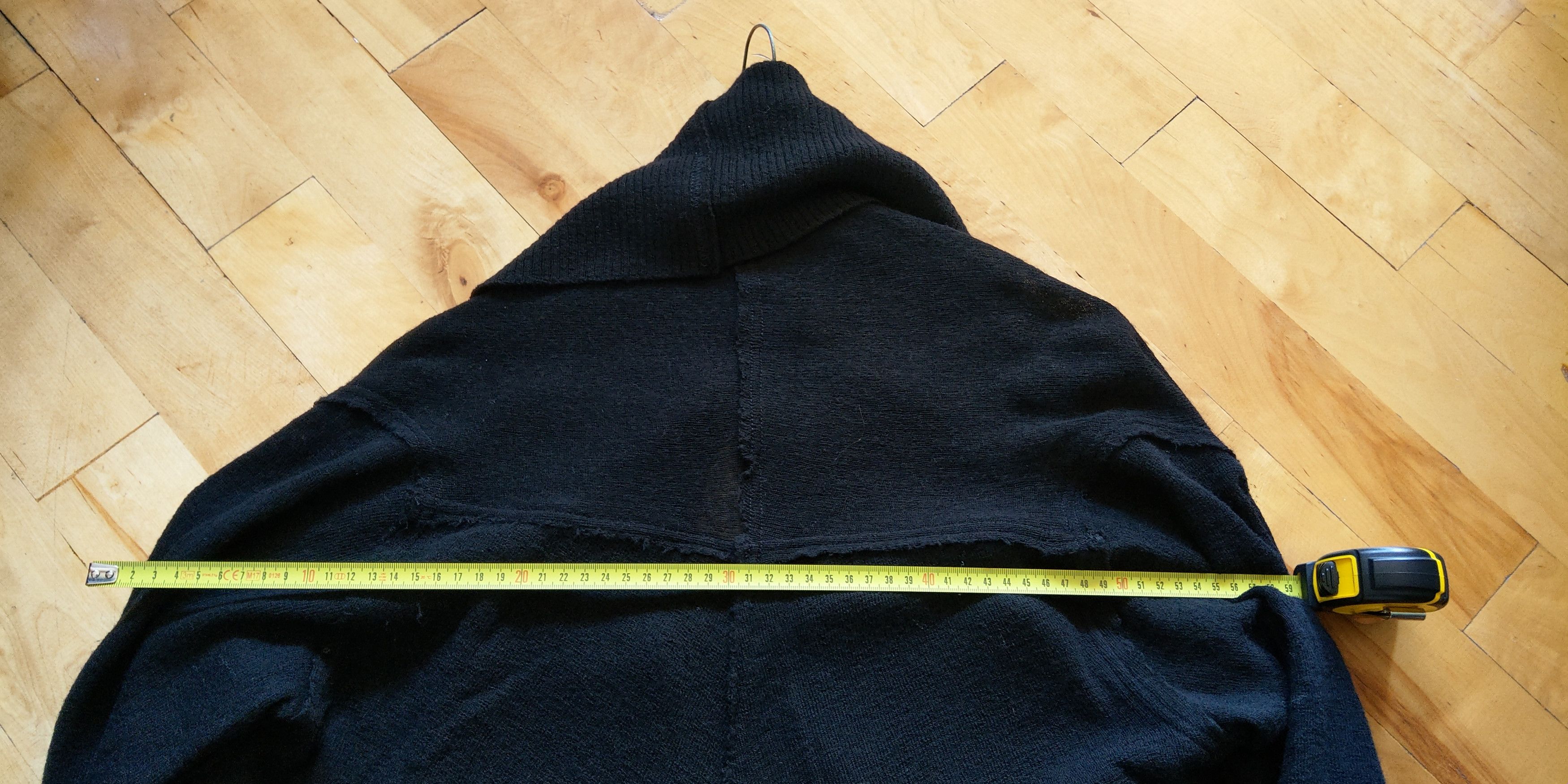 Ivan Grundahl Reconstructed 100%Wool Coat Cape Cardigan Darkfashion Goth M Size US M / EU 48-50 / 2 - 20 Thumbnail