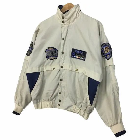 Other Vtg NMS Motorsport Racing Team Jacket Windbreaker Formula 1 Size US L / EU 52-54 / 3 - 5 Thumbnail