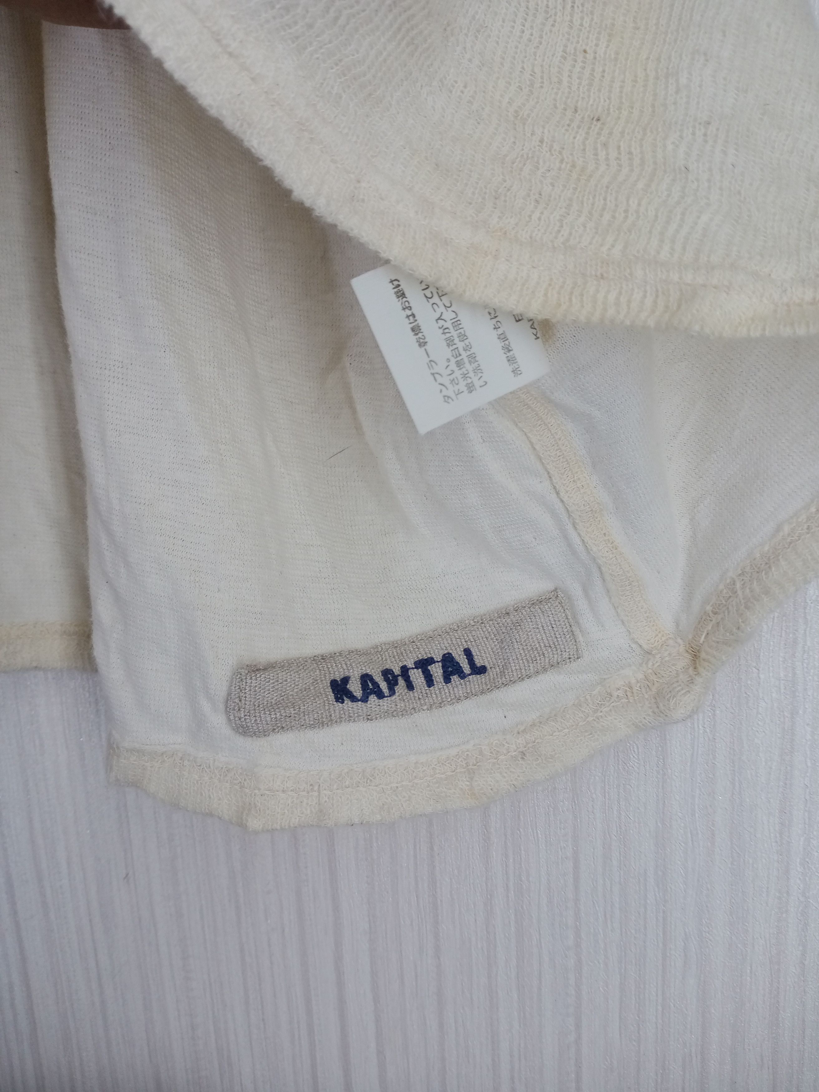 Kapital Kapital Brigade Linen Tshirt Size US M / EU 48-50 / 2 - 7 Thumbnail
