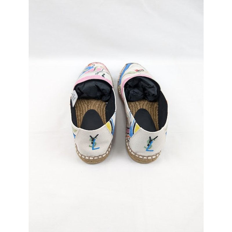 Saint Laurent Paris o1rshd1 Stampa YSL Violon Shoes in Multicolor Size US 11 / EU 44 - 18 Thumbnail