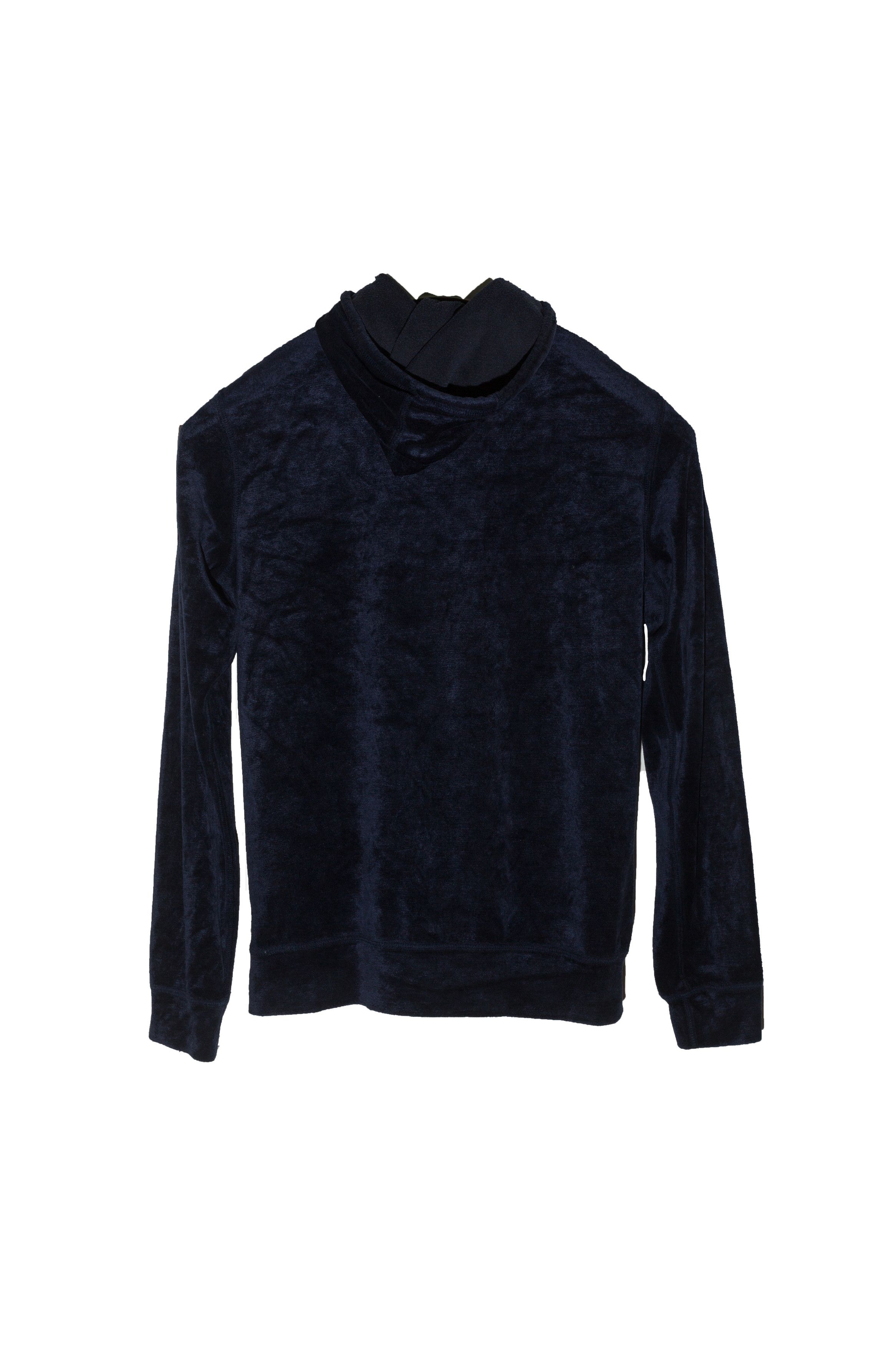 Junya Watanabe CRUSHED VELVET THIN HOODIE Size S / US 4 / IT 40 - 2 Thumbnail