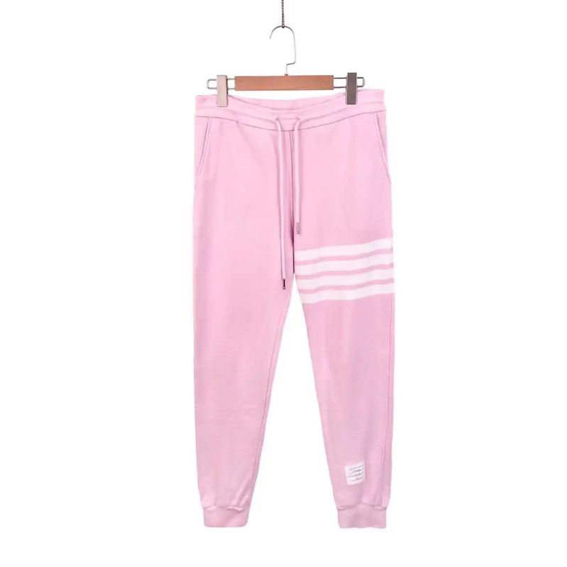 Thom Browne Thom Browne Pink Cotton Casual Pants 0089 Size 28" / US 6 / IT 42 - 1 Thumbnail