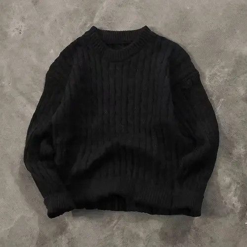 VIBE Loose Retro Bottom Knit Sweater Size US L / EU 52-54 / 3 - 7 Thumbnail
