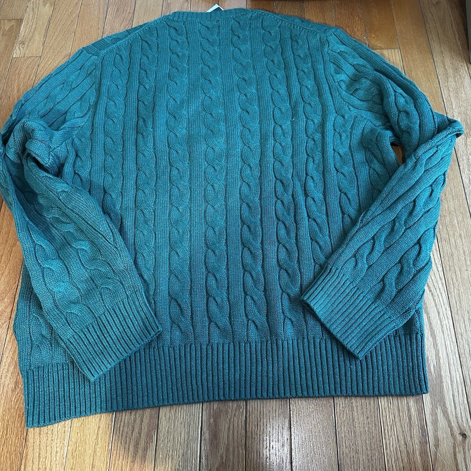 Polo Ralph Lauren NWT Men's Polo Ralph Lauren Cable Knit Pullover Sweater Size US XXL / EU 58 / 5 - 6 Thumbnail