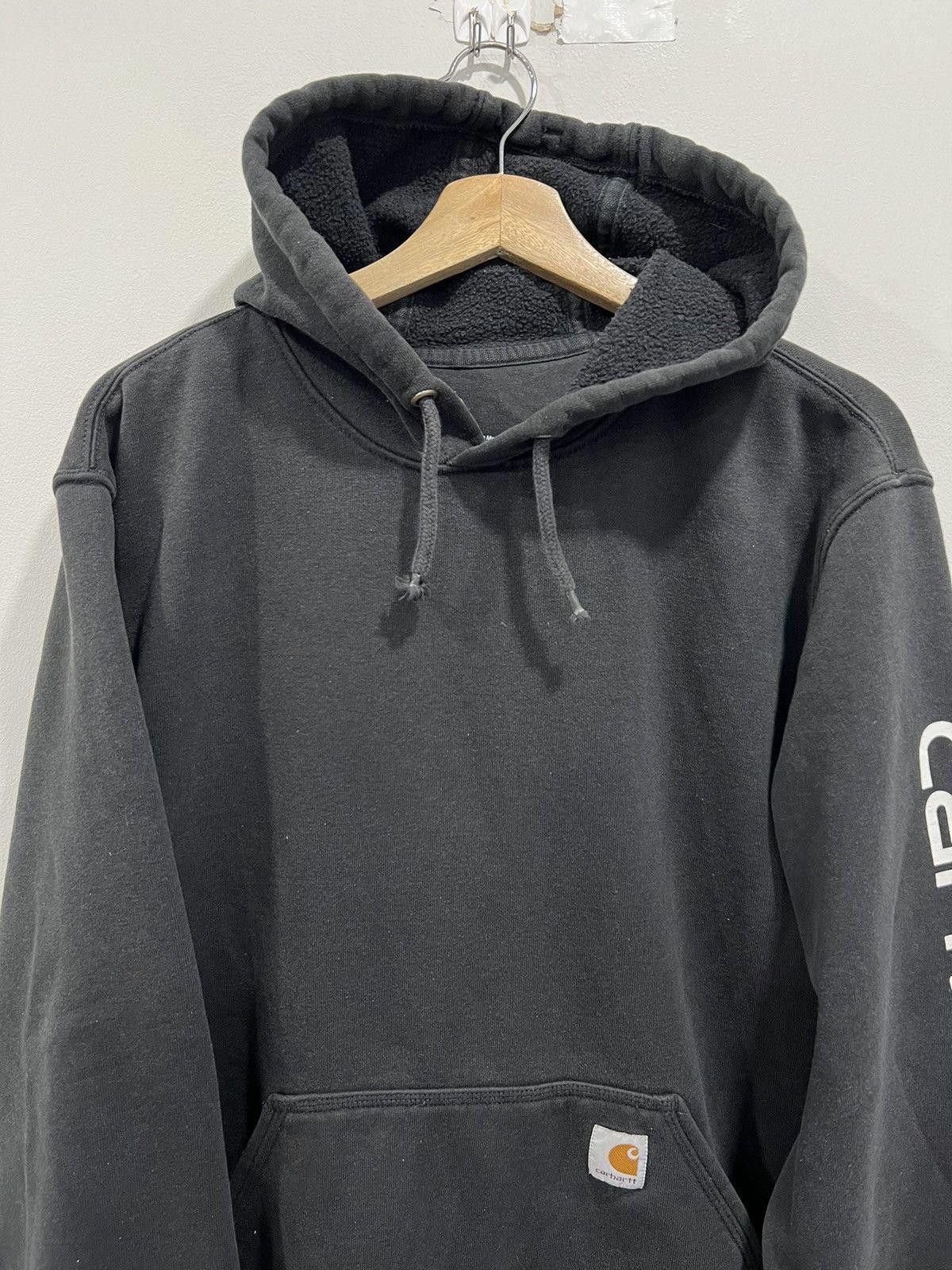 Vintage Vintage Carhartt Hoodie Sweater Sleeve Spellout Size US M / EU 48-50 / 2 - 2 Thumbnail