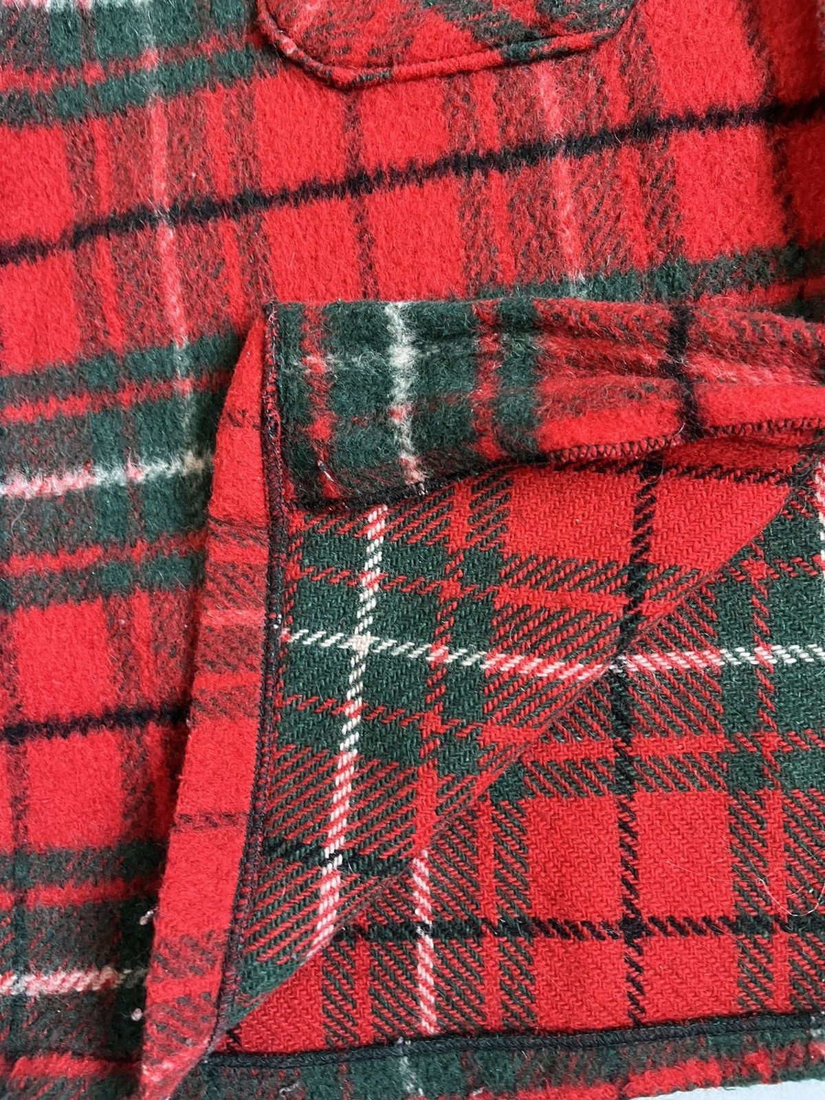 Chippewa Vintage 70s Chippewa Woolens Plaid Button Overshirt Shacket Size US M / EU 48-50 / 2 - 9 Thumbnail