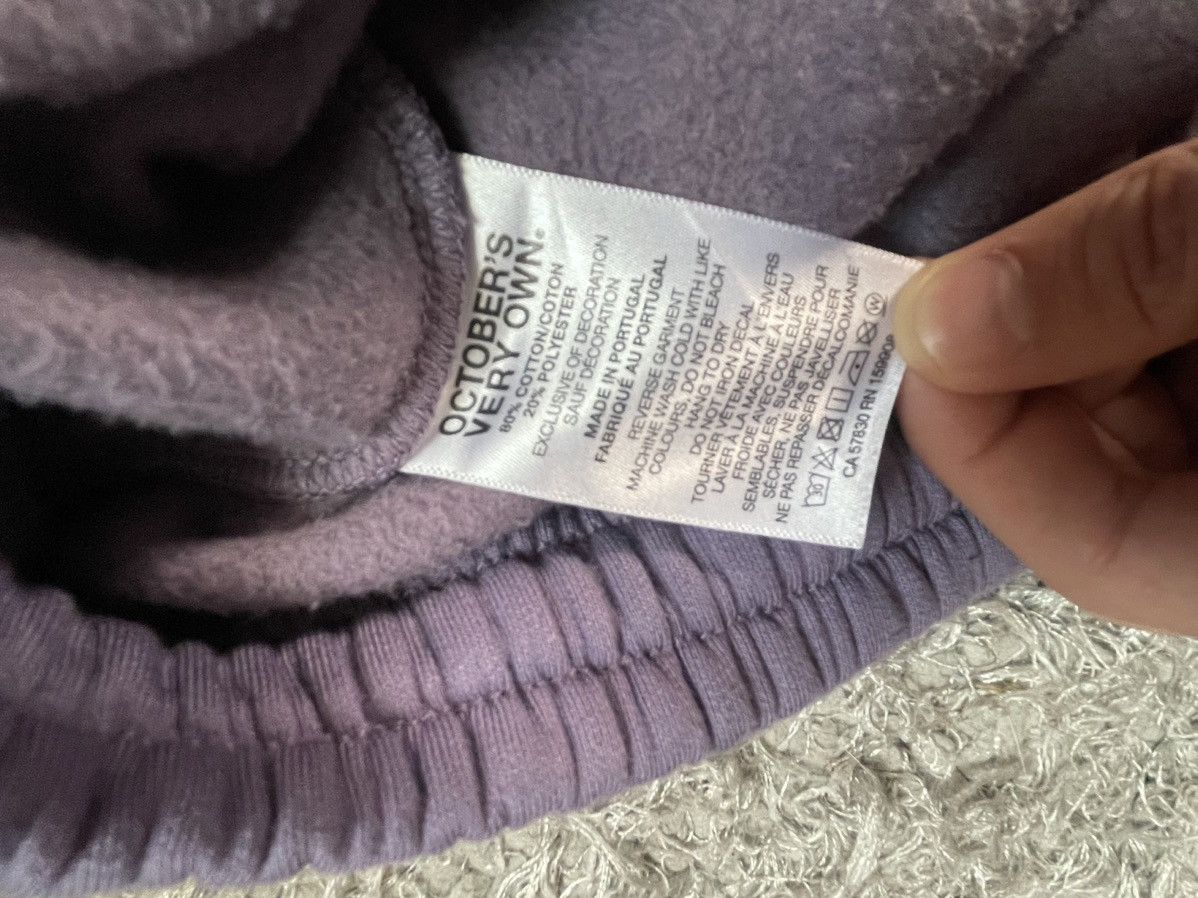 October's Very Own Purple OVO Collegiate Sweatpants Size US 32 / EU 48 - 5 Thumbnail